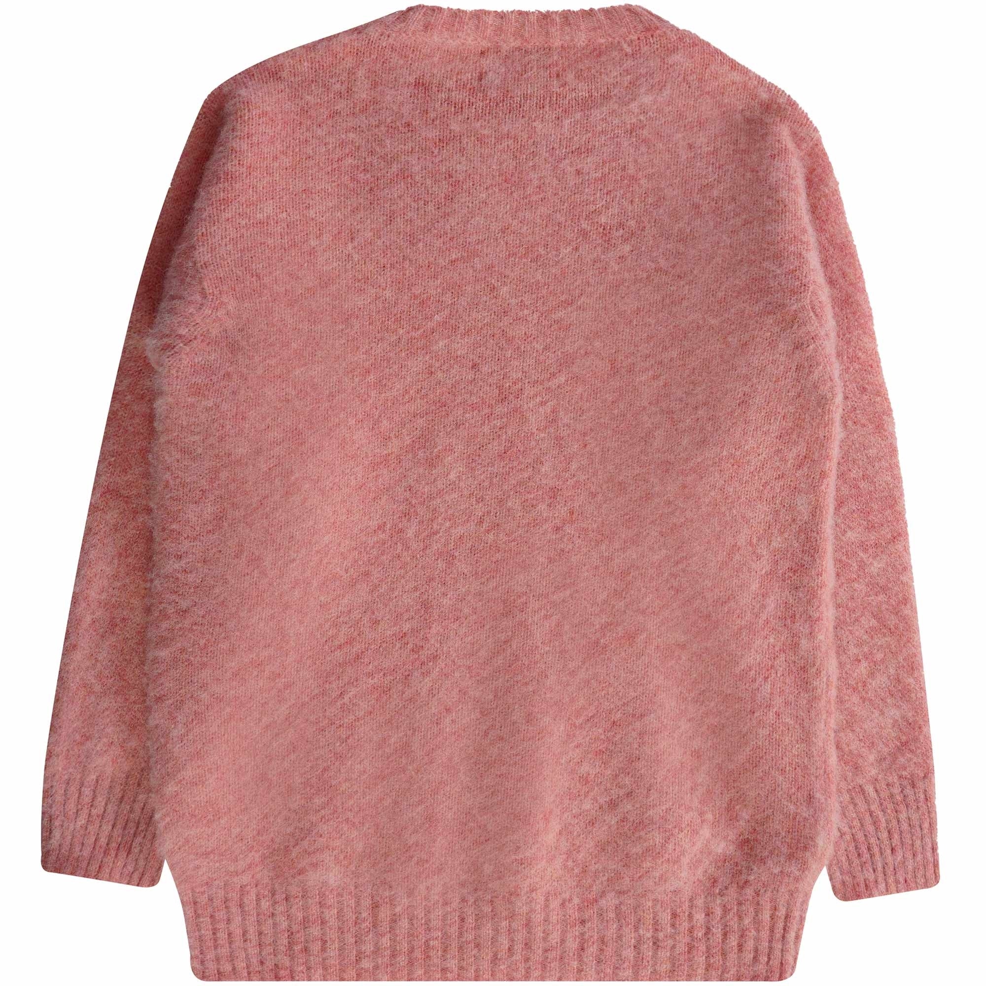 Shetland Woollen Co Shaggy Crew Knit - Sunglow
