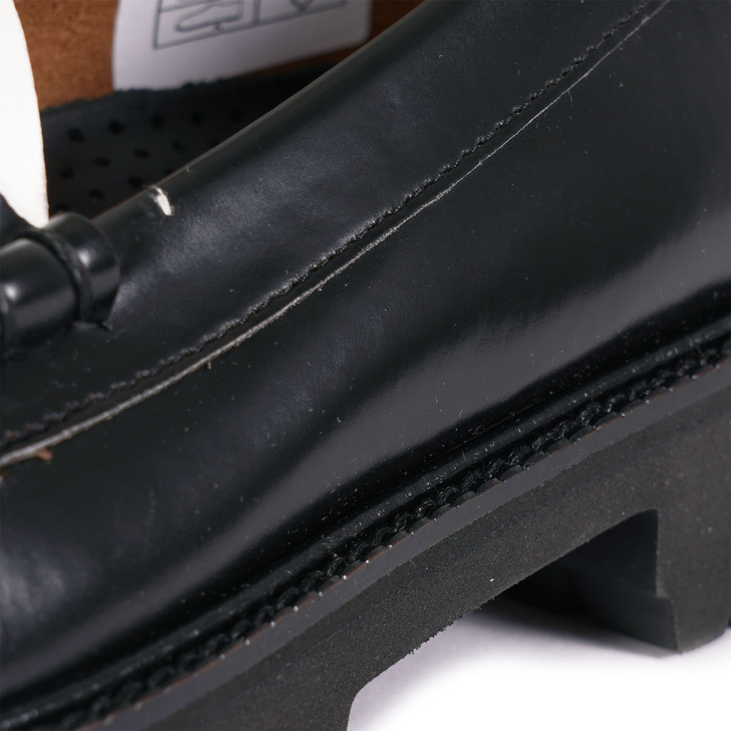 G.H. Bass Weejun 90s Larson Penny Loafers - Black/White
