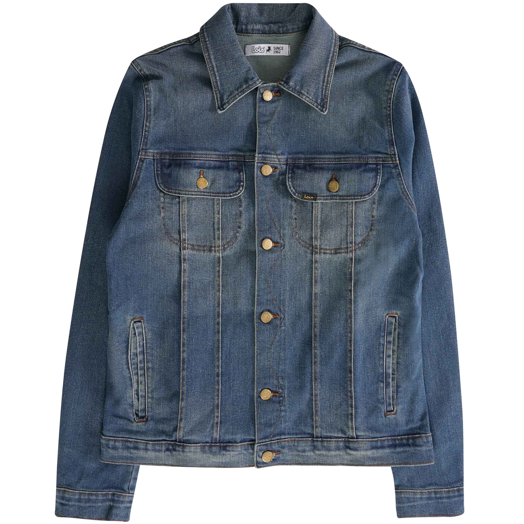 Lois Jeans Tejana Trucker Jacket - New Nolan Stone