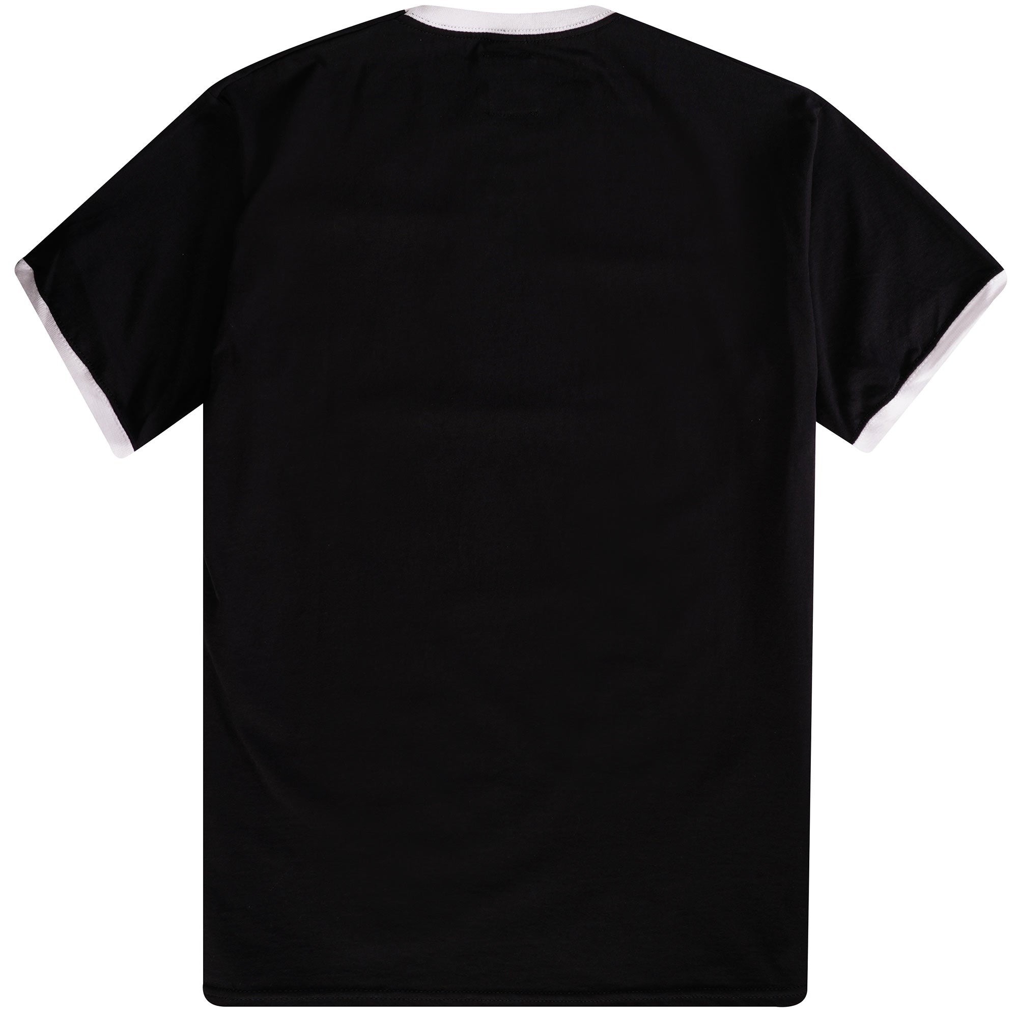 Lois Jeans Ringer Logo T-Shirt - Black/White