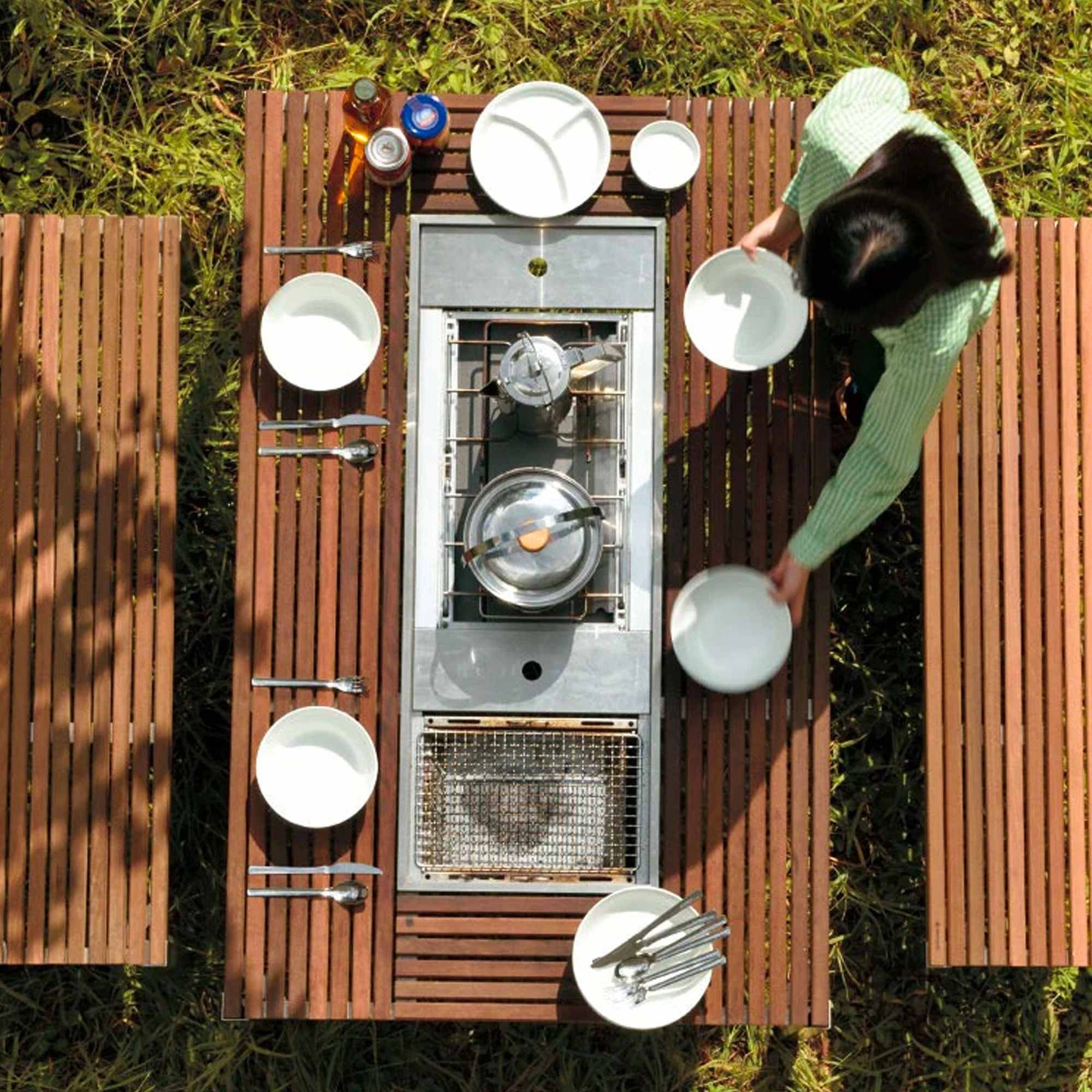 Snow Peak Garden Unit Table Set