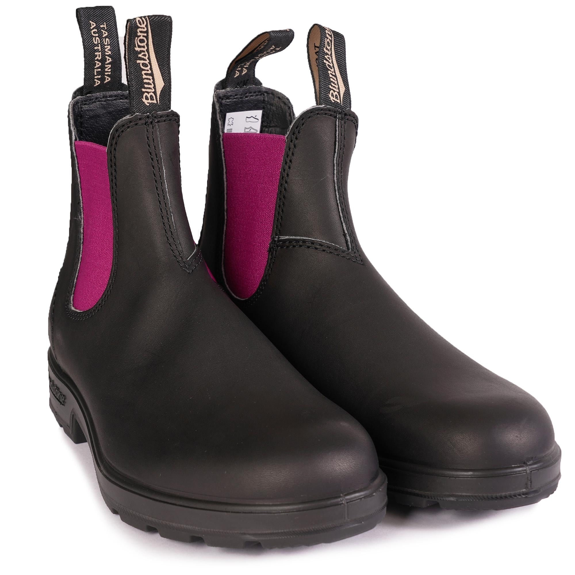 Blundstone 2208 Boot - Black-Fushia