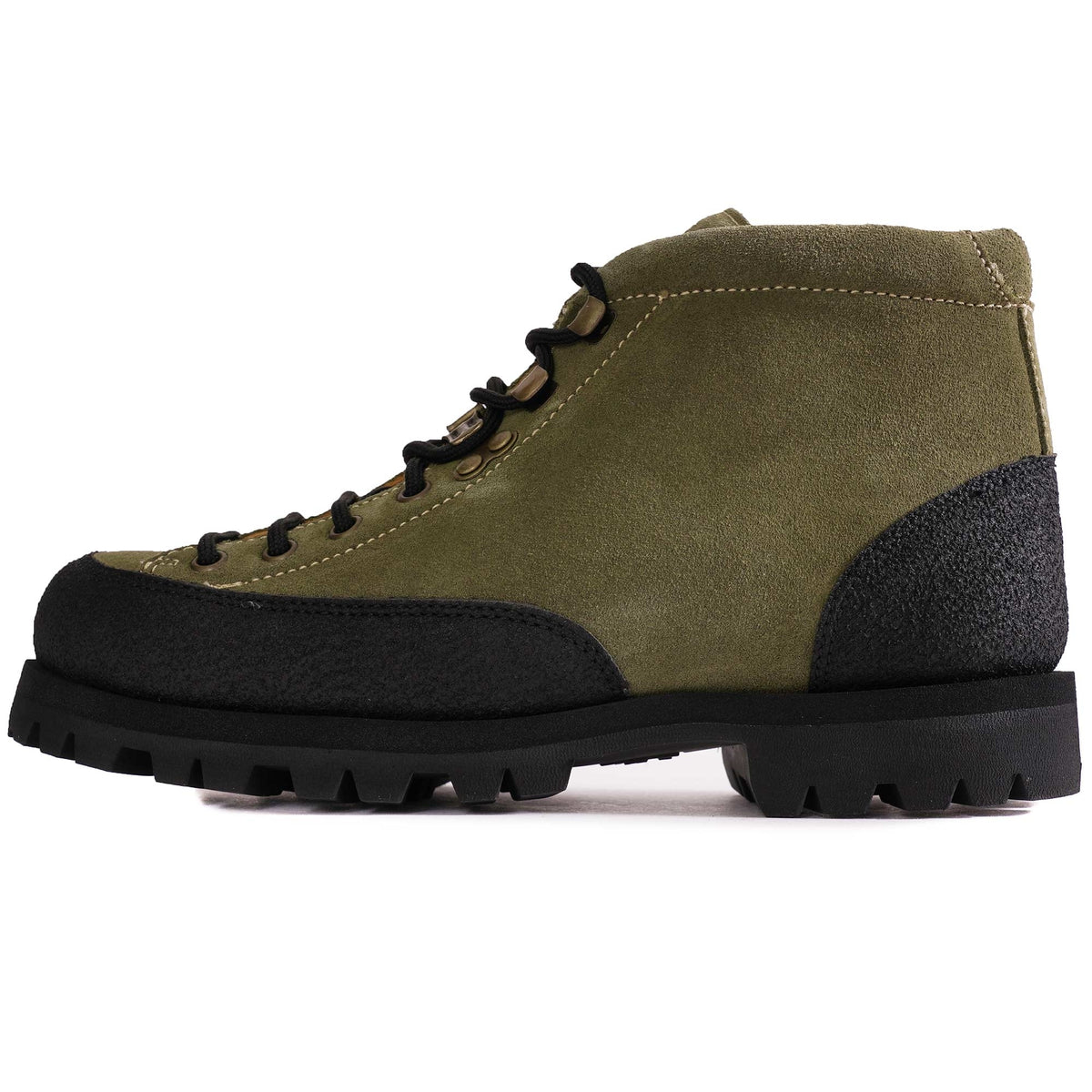 Paraboot Yosemite/Jannu - Noire-Vel Olive – Stuarts London
