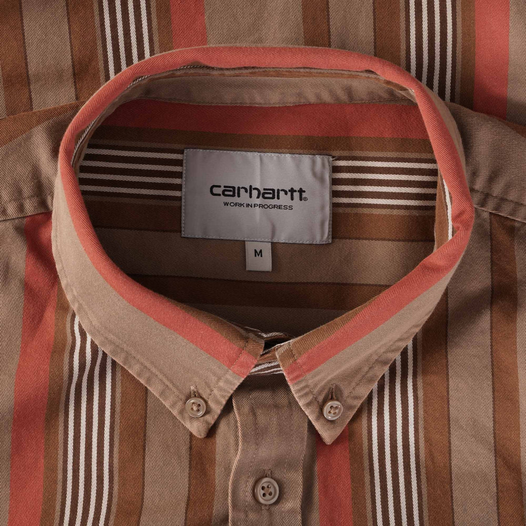 Carhartt WIP Long Sleeve Dorado Shirt - Leather