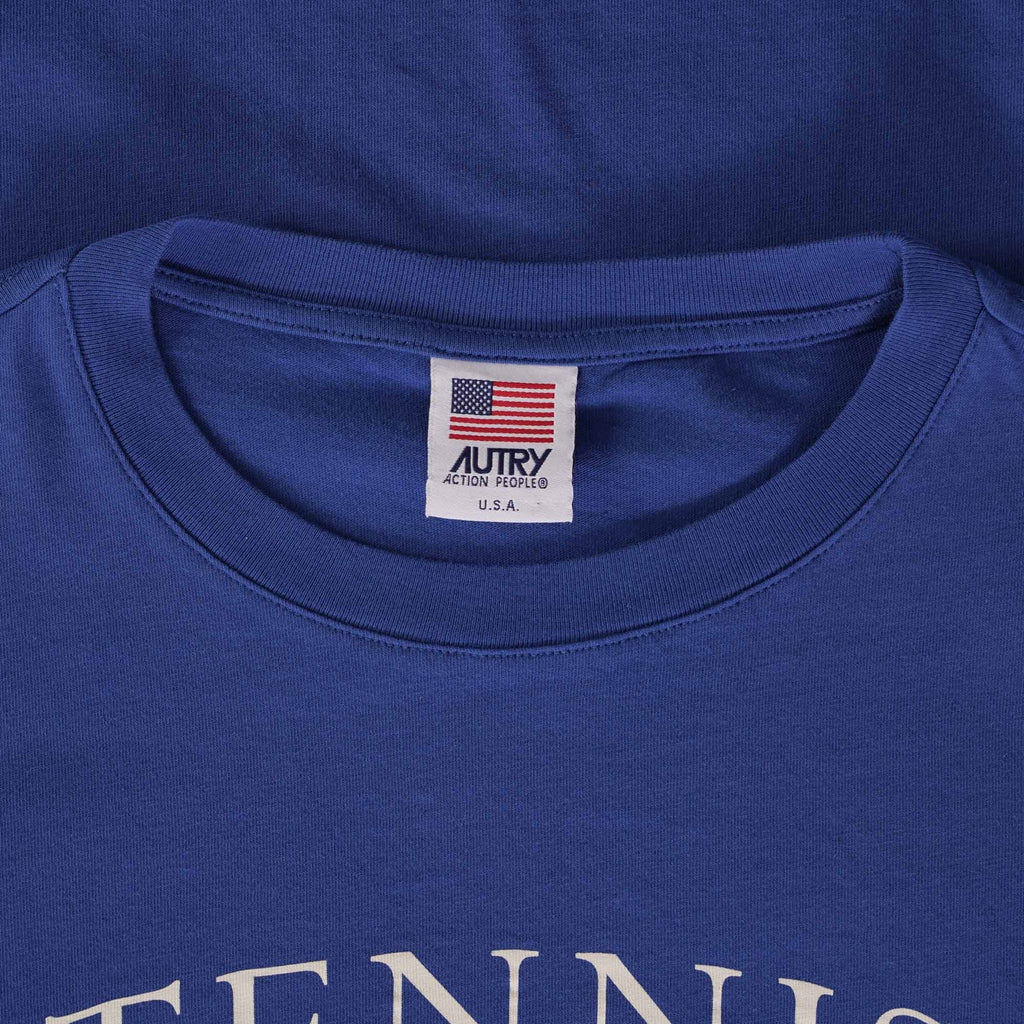 Autry Tennis Man Academy T-Shirt - Blue