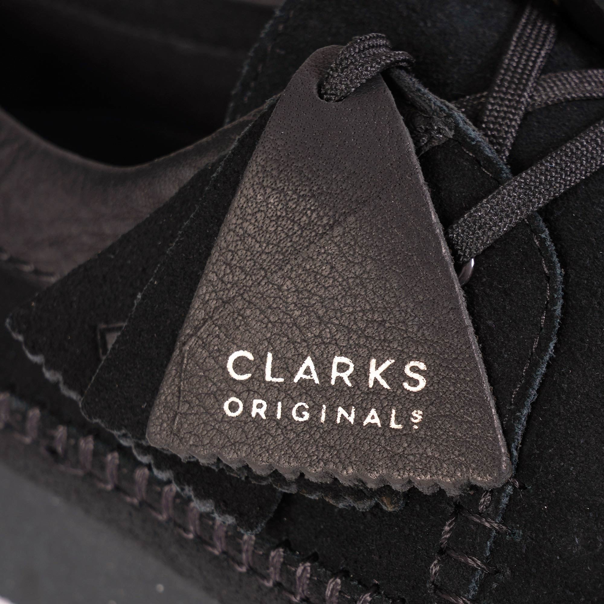 Clarks Originals Weaver Gore-Tex Suede Shoes - Black – Stuarts London