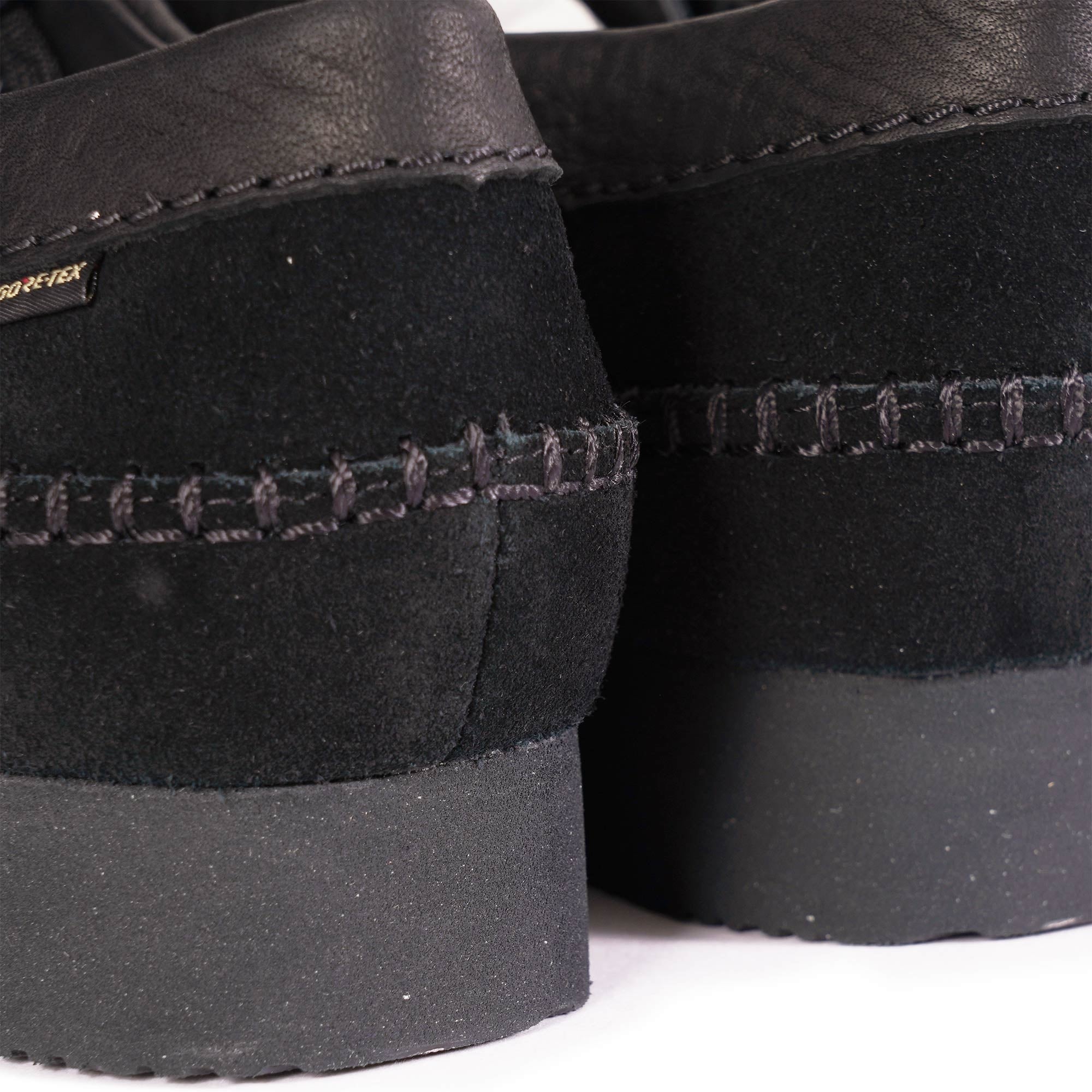 Clarks Originals Weaver Gore-Tex Suede Shoes - Black – Stuarts London