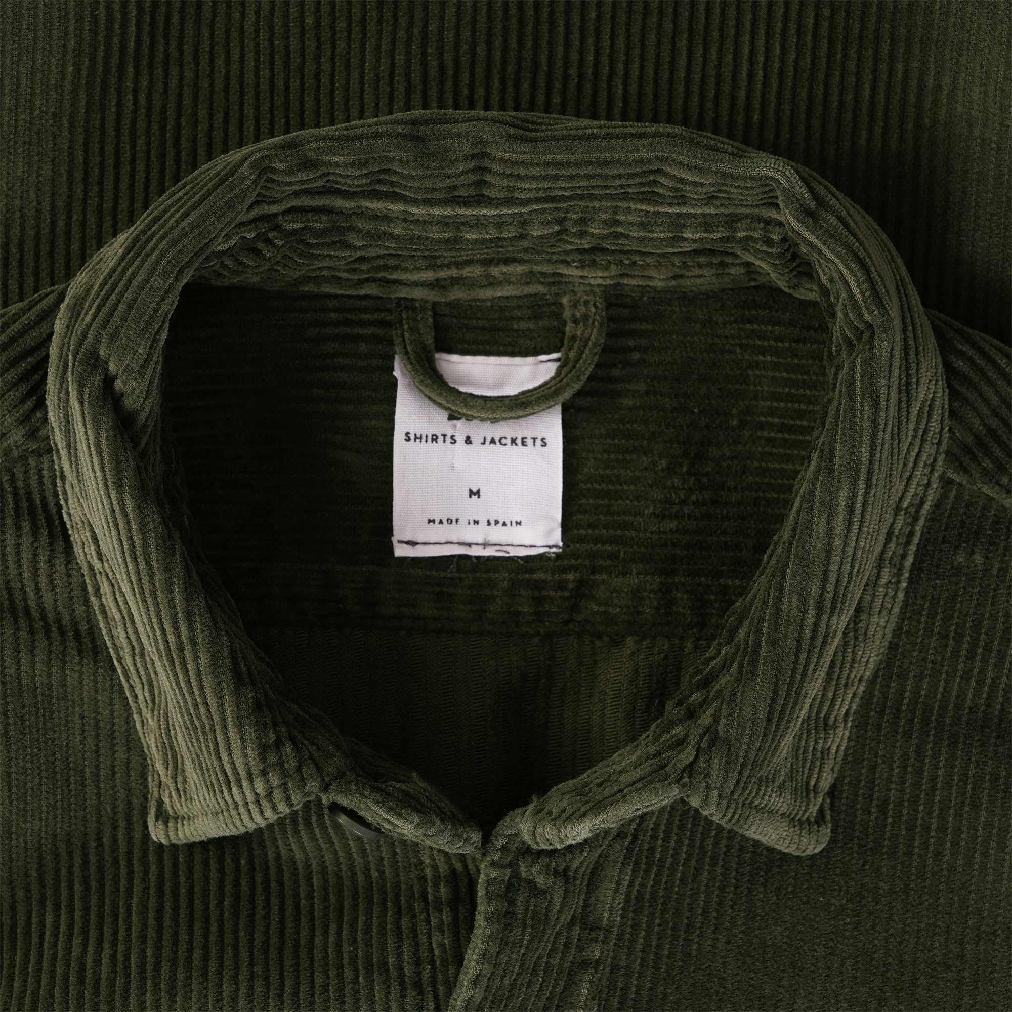 Lois Jeans Leo Corduroy Workshirt - Green Olive