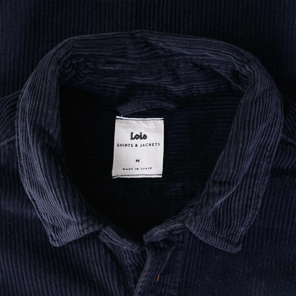 Lois Jeans Leo Corduroy Workshirt - Navy Blue