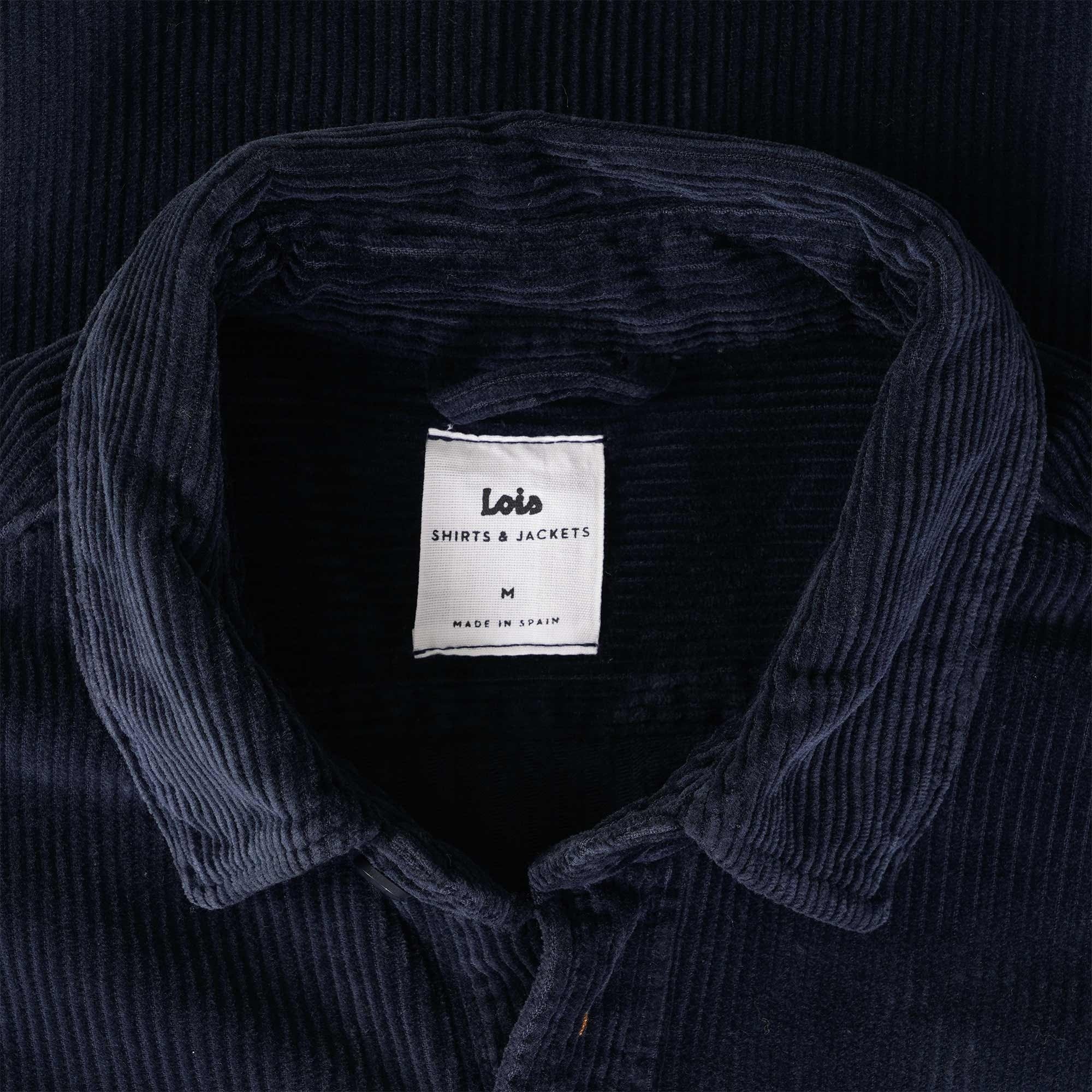 Lois Jeans Leo Corduroy Workshirt - Navy Blue