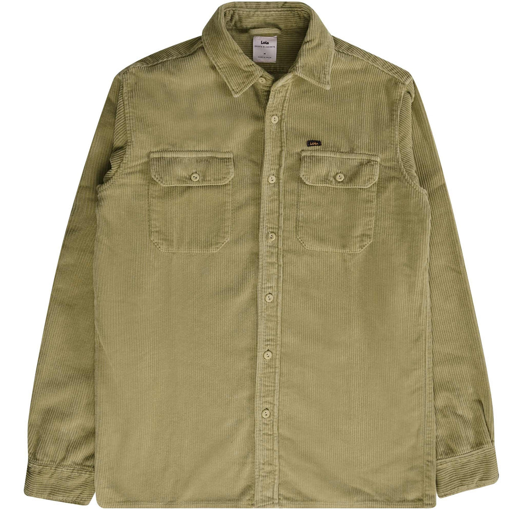 Lois Jeans Leo Corduroy Workshirt - Dark Sand