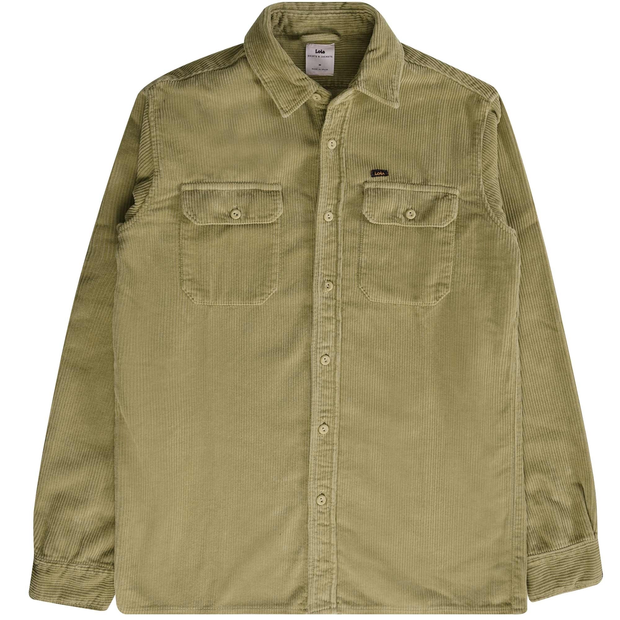 Lois Jeans Leo Corduroy Workshirt - Dark Sand