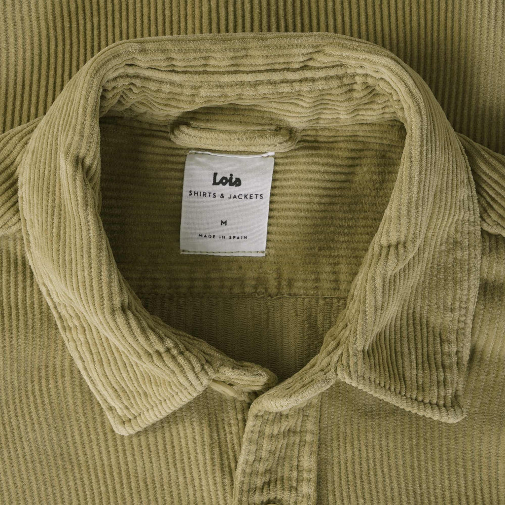 Lois Jeans Leo Corduroy Workshirt - Dark Sand