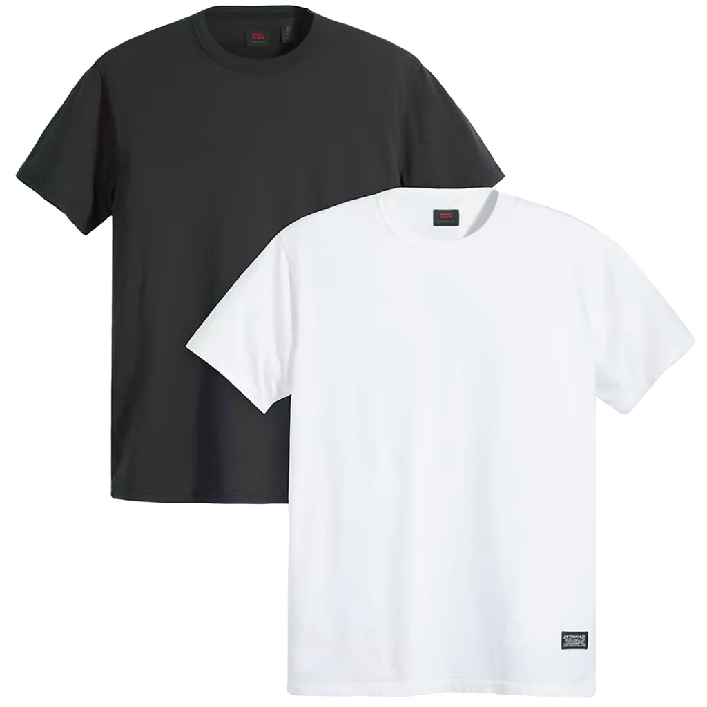 Levis® Made and Crafted® Skateboarding Tee 2-Pack - White/Black