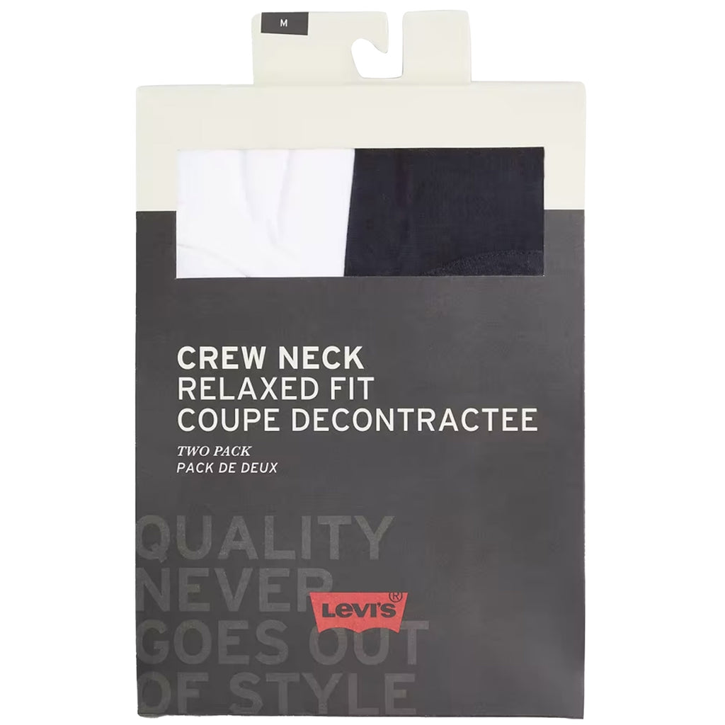 Levis® Made and Crafted® Skateboarding Tee 2-Pack - White/Black