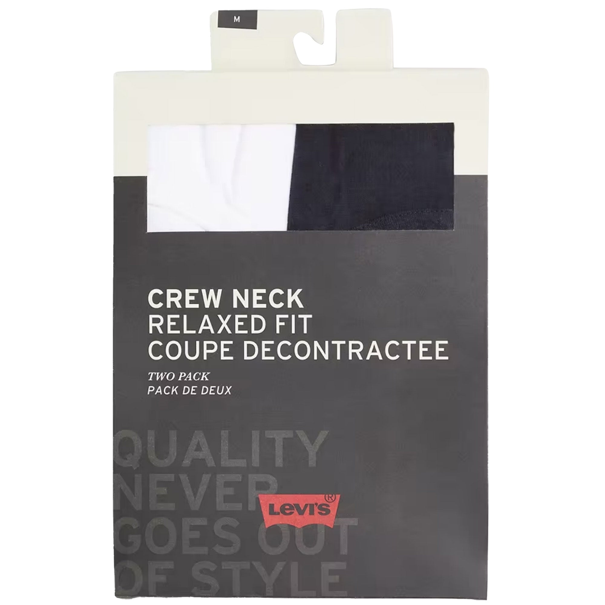 Levis® Made and Crafted® Skateboarding Tee 2-Pack - White/Black