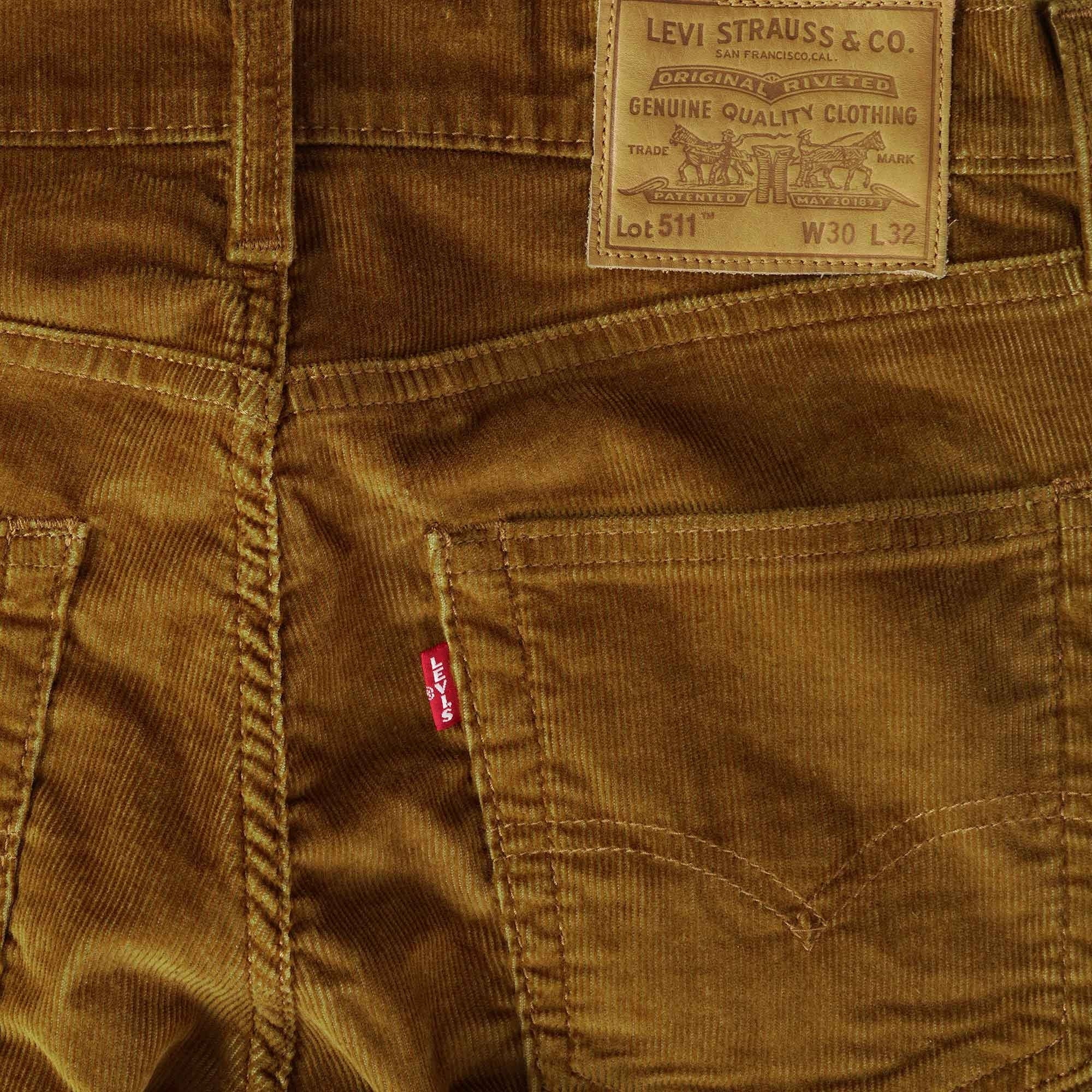 Levi's® 511ª Corduroy Slim Pants - Monks Rose