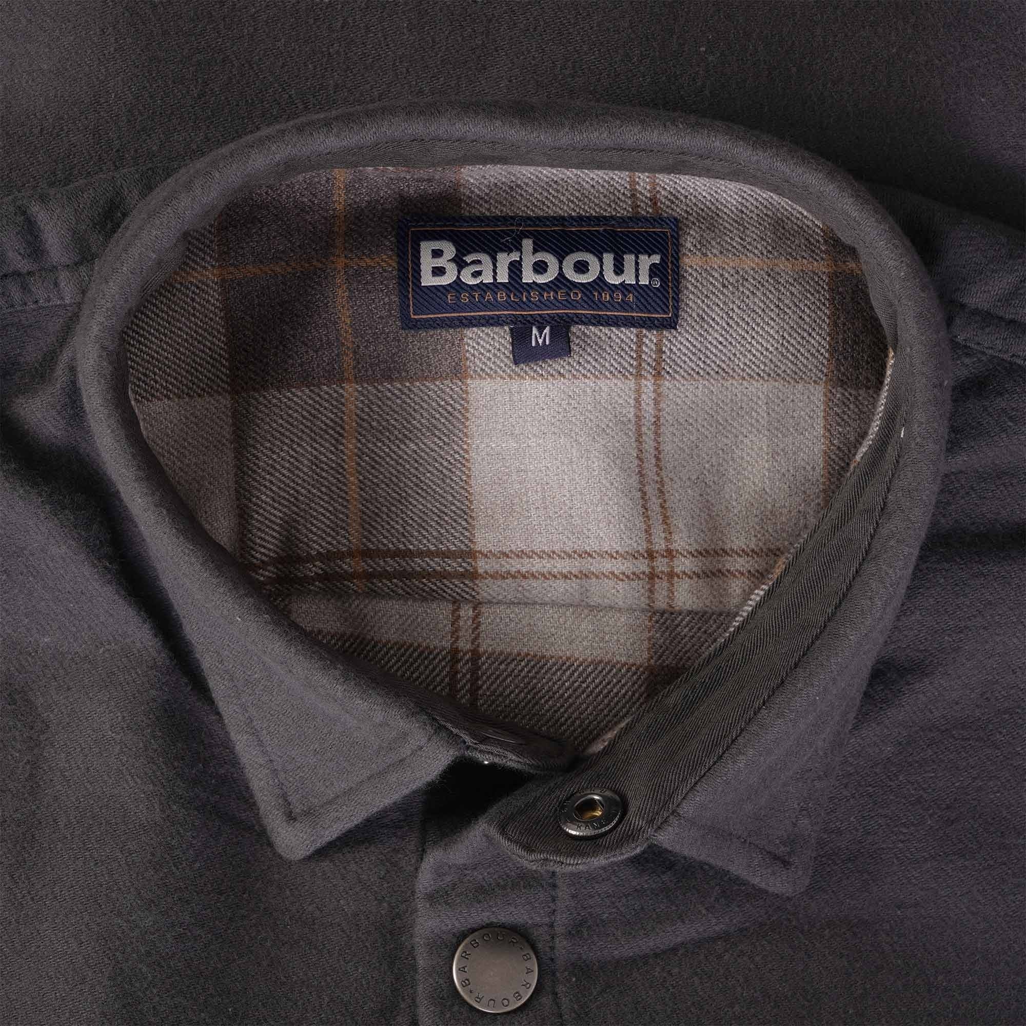 Barbour Cambridge Overshirt - Charcoal
