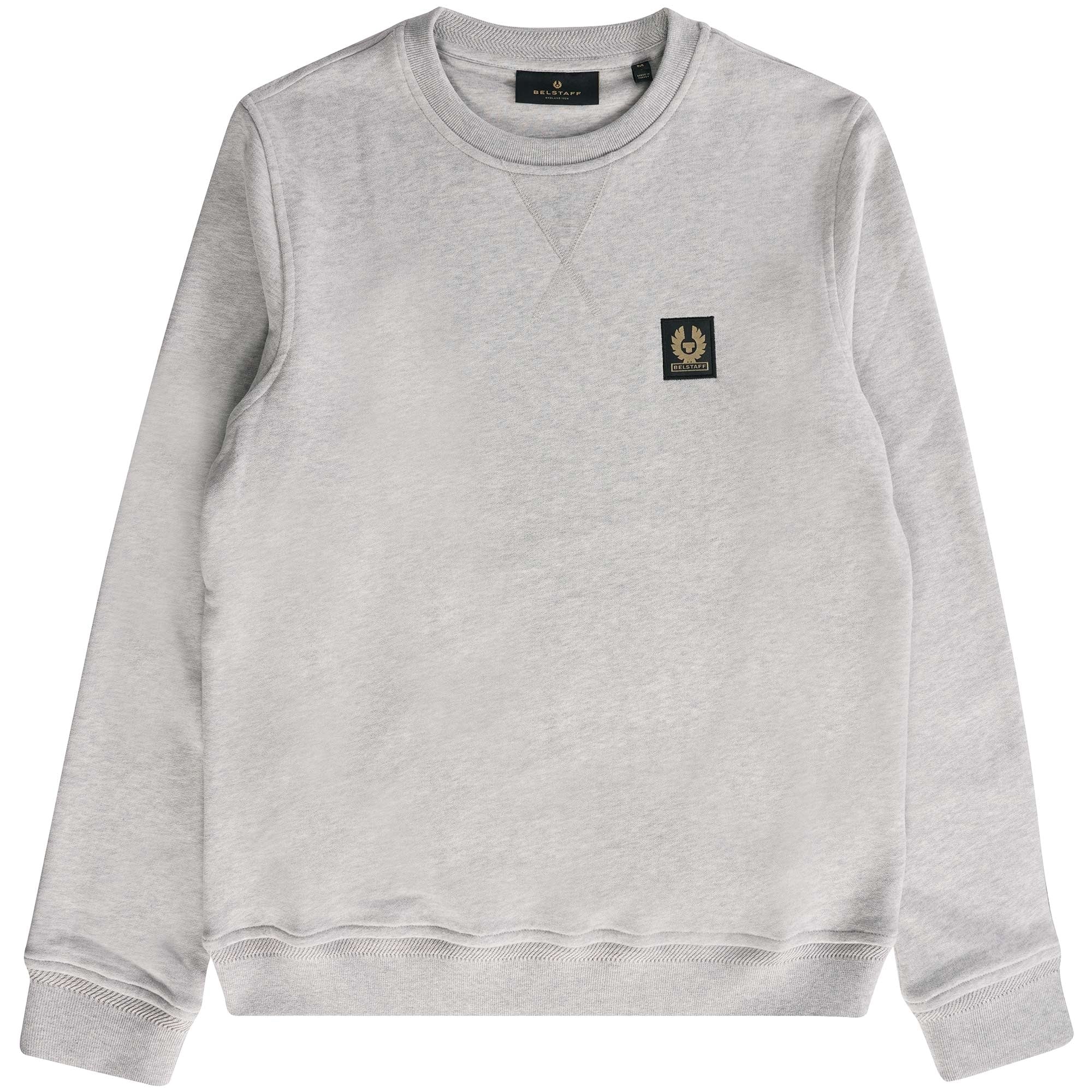 Belstaff Crew Neck Sweatshirt - Heather Grey
