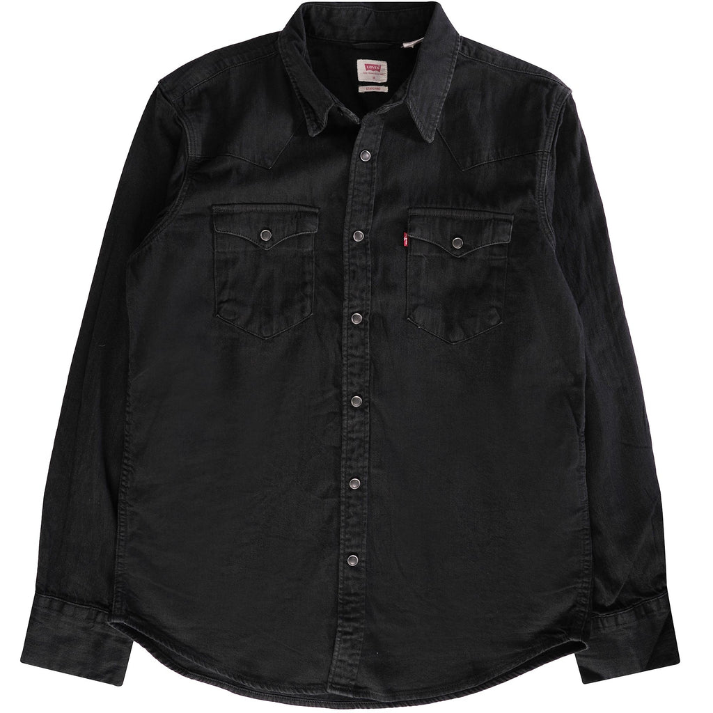 Levi's® Barstow Western Standard Fit Shirt - Marble Black