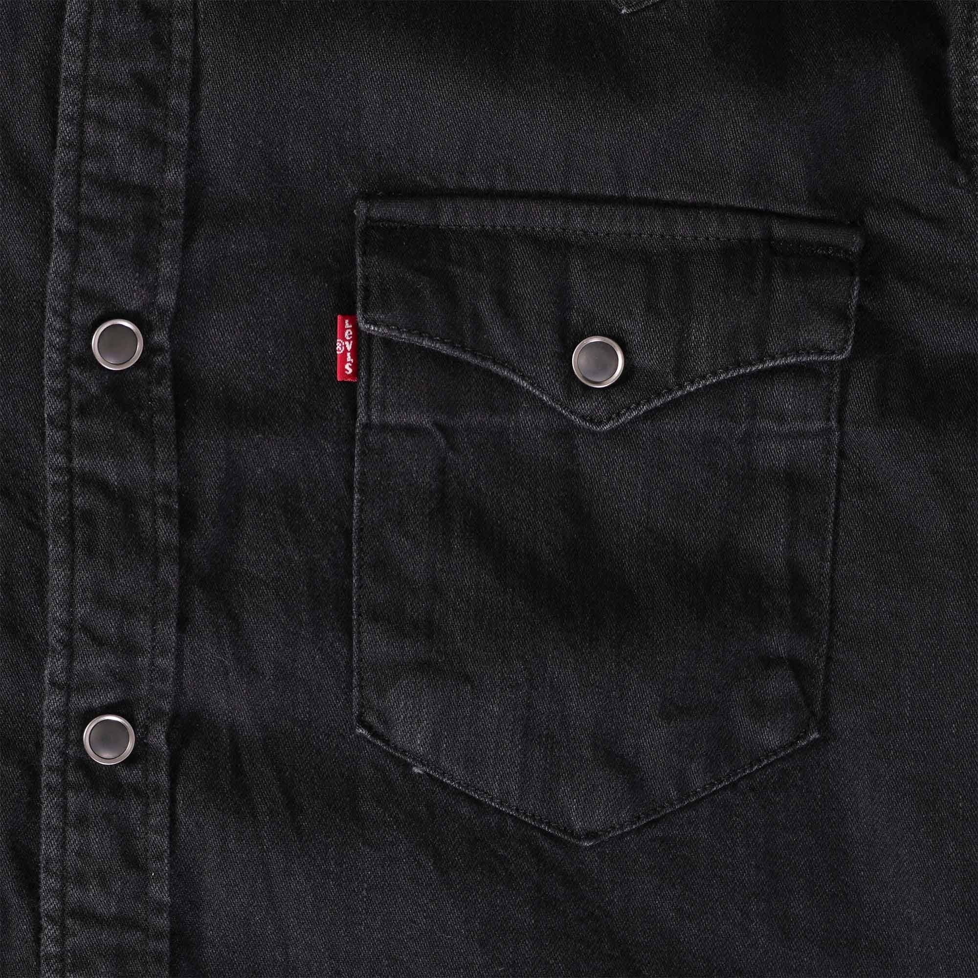 Levi's® Barstow Western Standard Fit Shirt - Marble Black