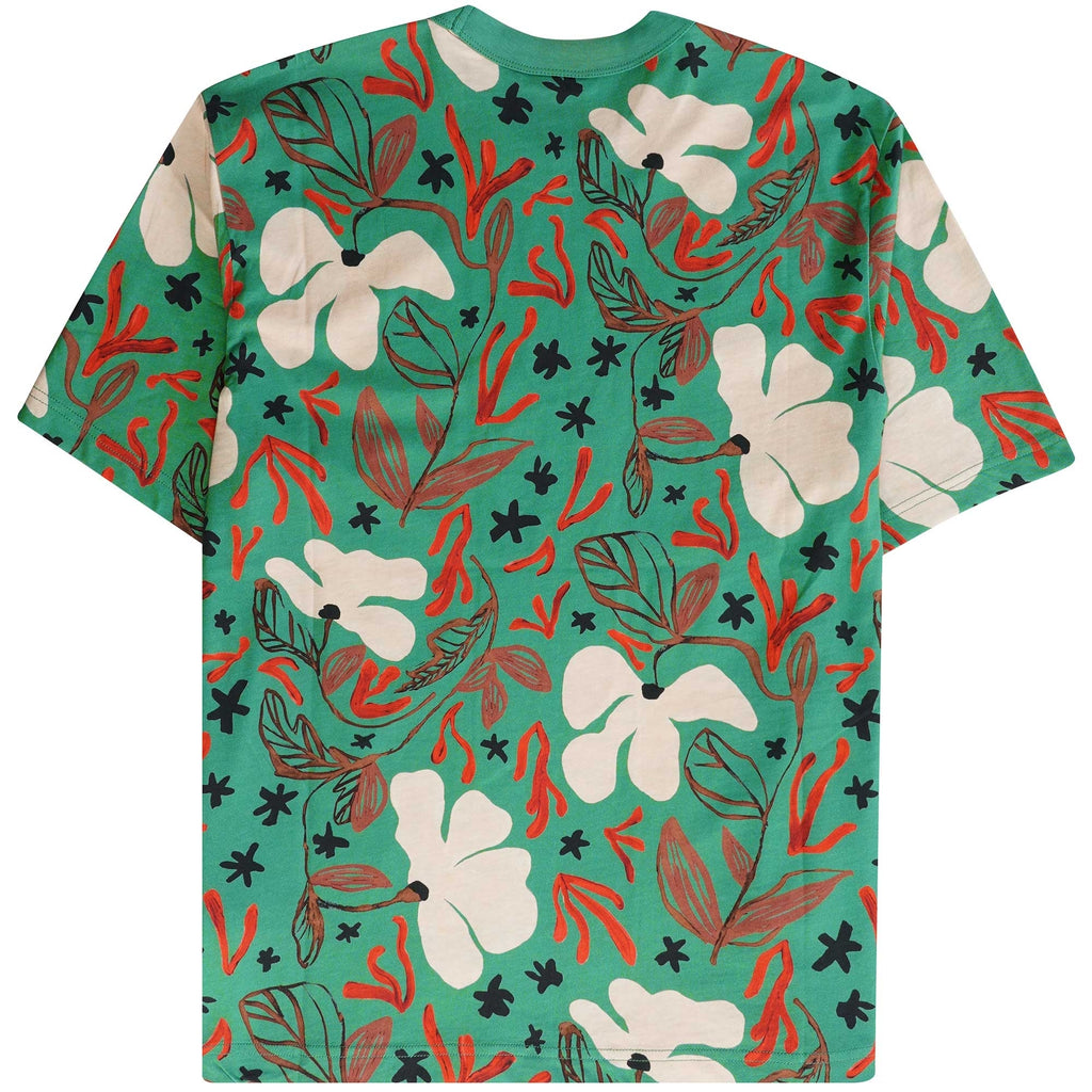 Paul Smith Sea Floral Print T-Shirt - Emerald