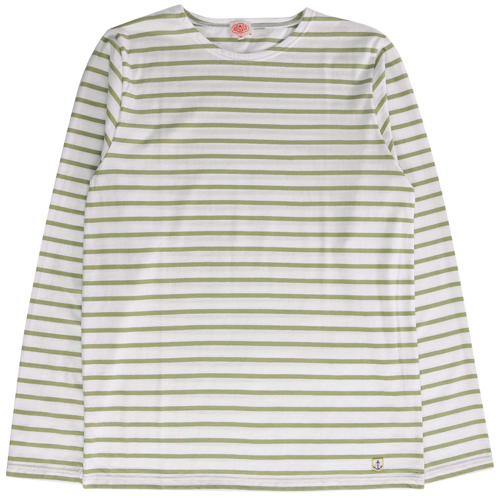 Armor Lux Heritage Striped T-Shirt - Blanc
