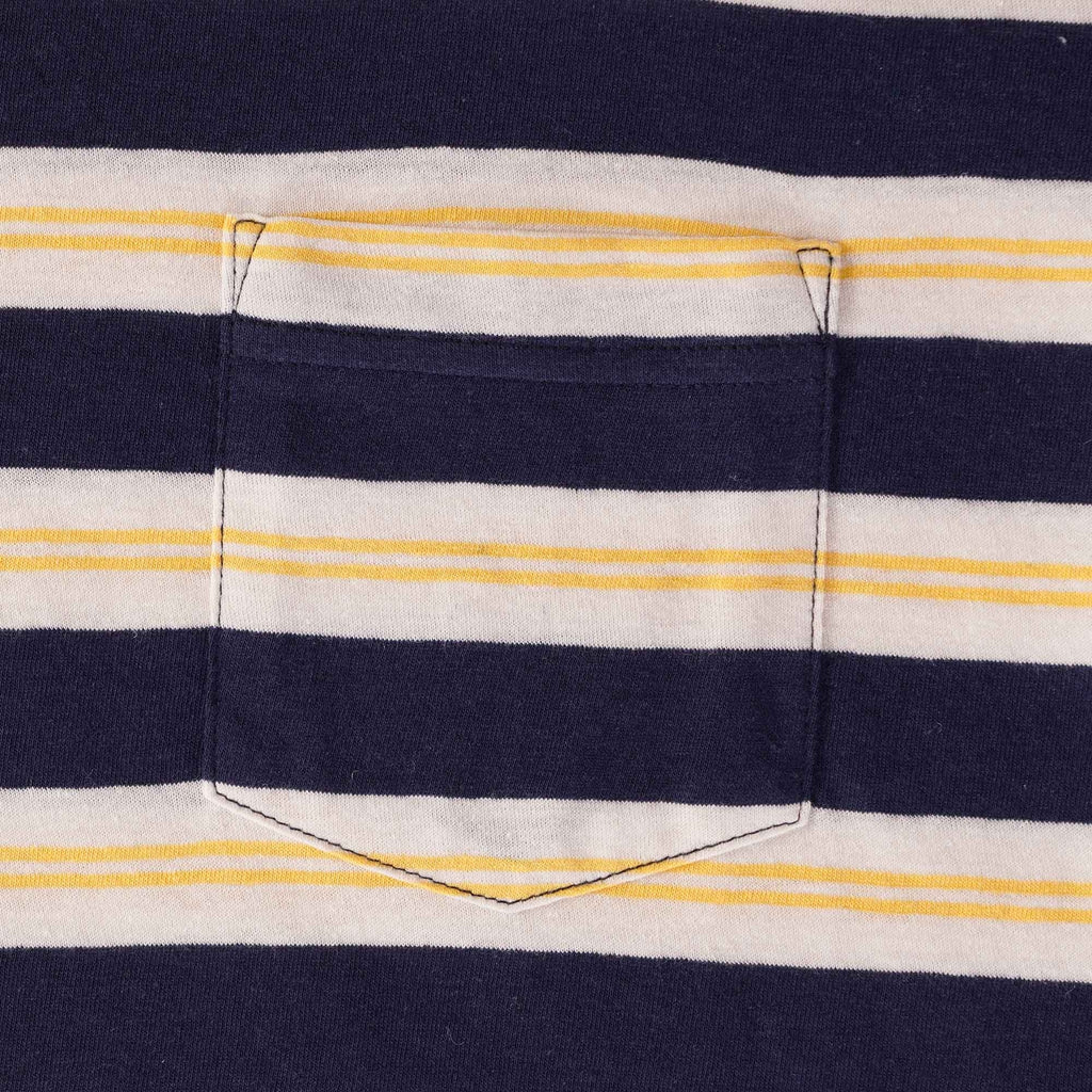 Armor Lux Short Sleeve Striped T-Shirt - Marine