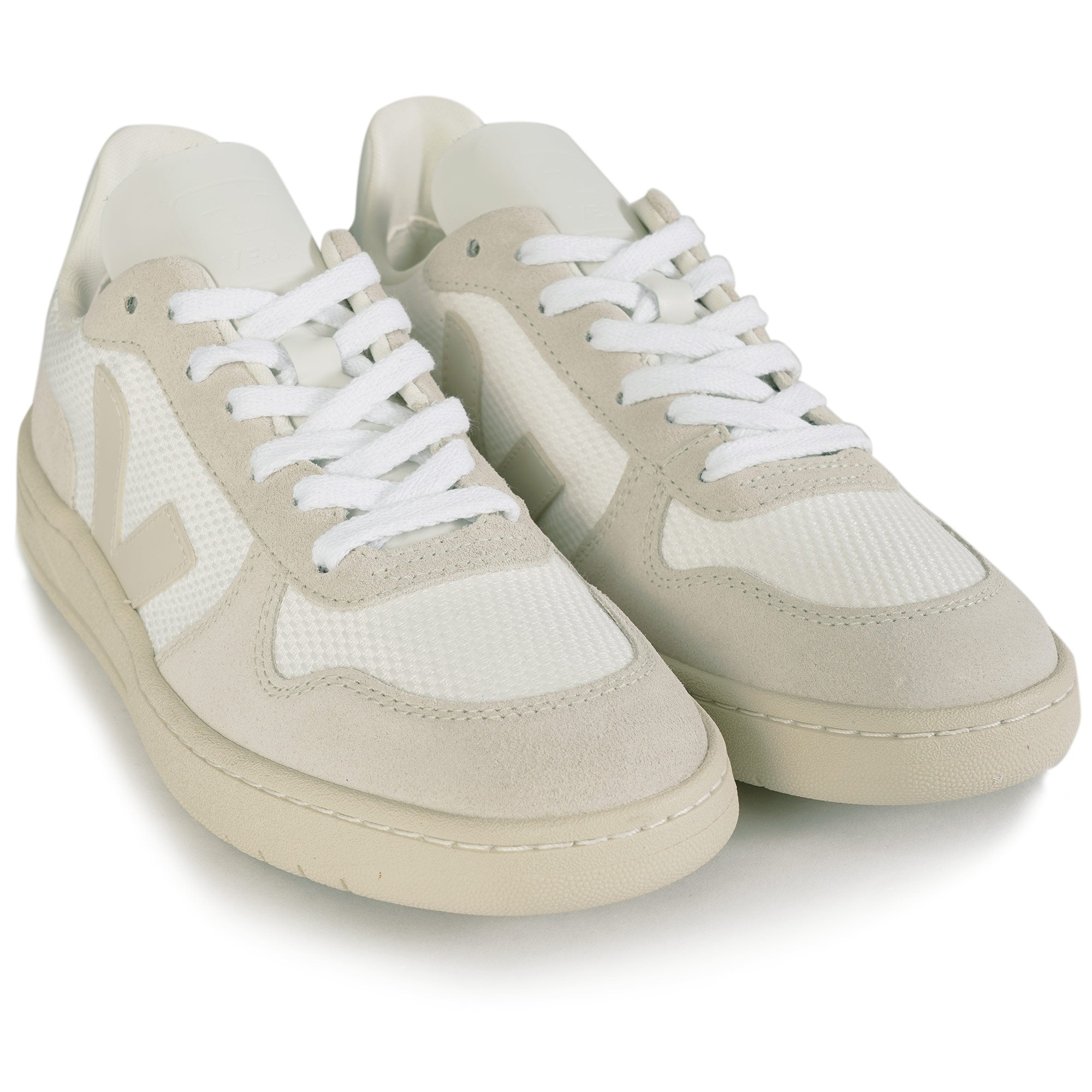 Veja Women's V-10 B-Mesh - White/Natural