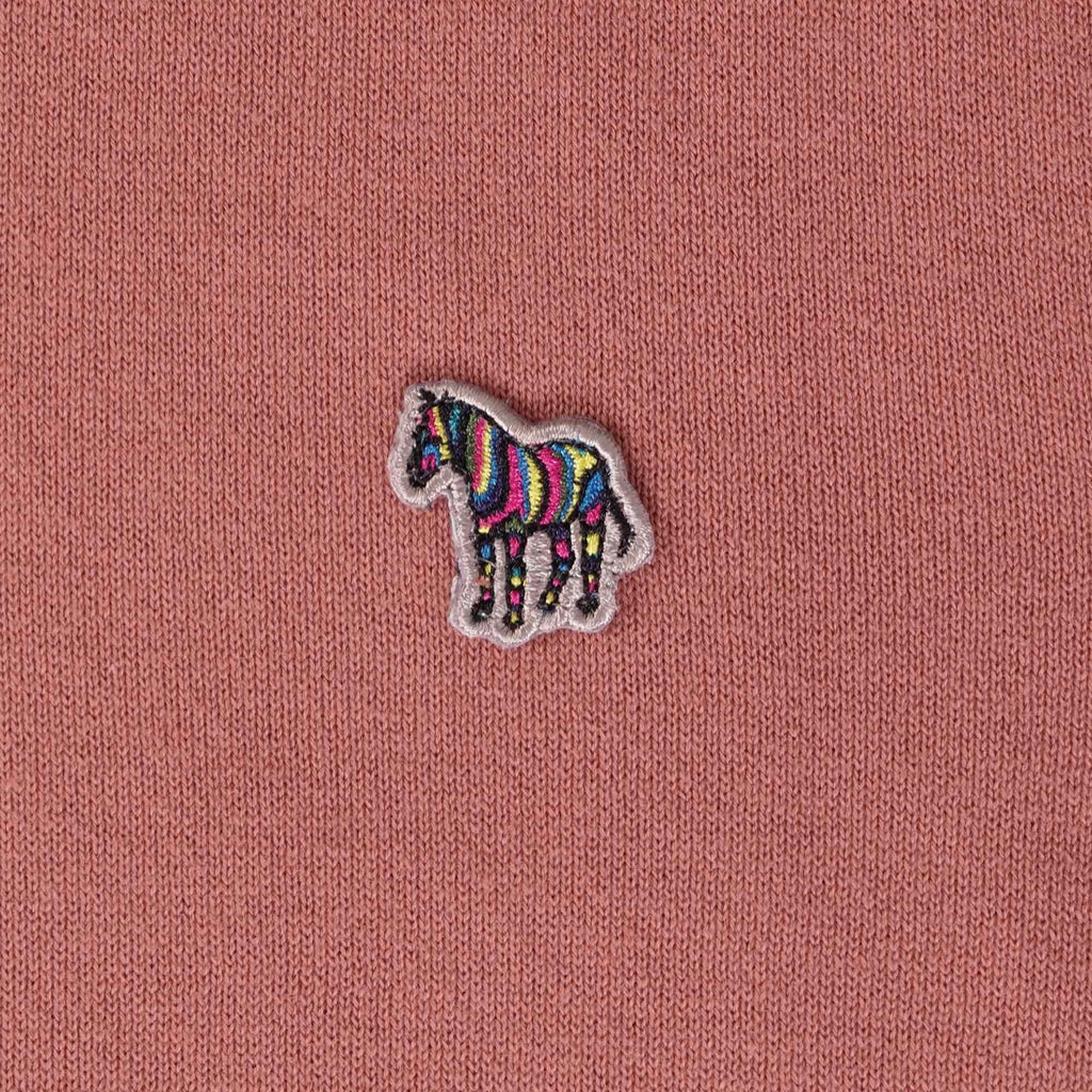 Paul Smith Short Sleeve Zebra Badge Polo Shirt - Brick Red