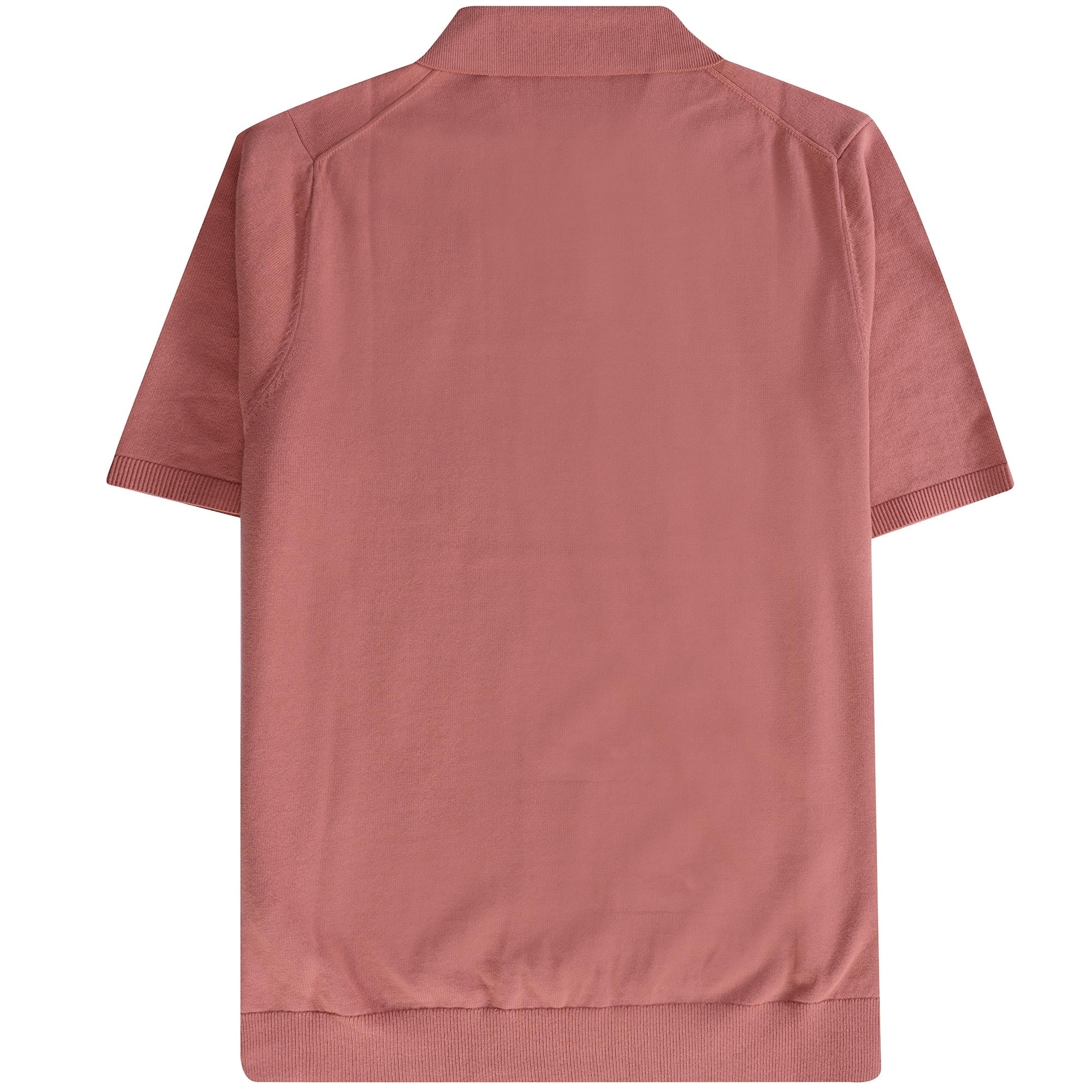 Paul Smith Short Sleeve Zebra Badge Polo Shirt - Brick Red