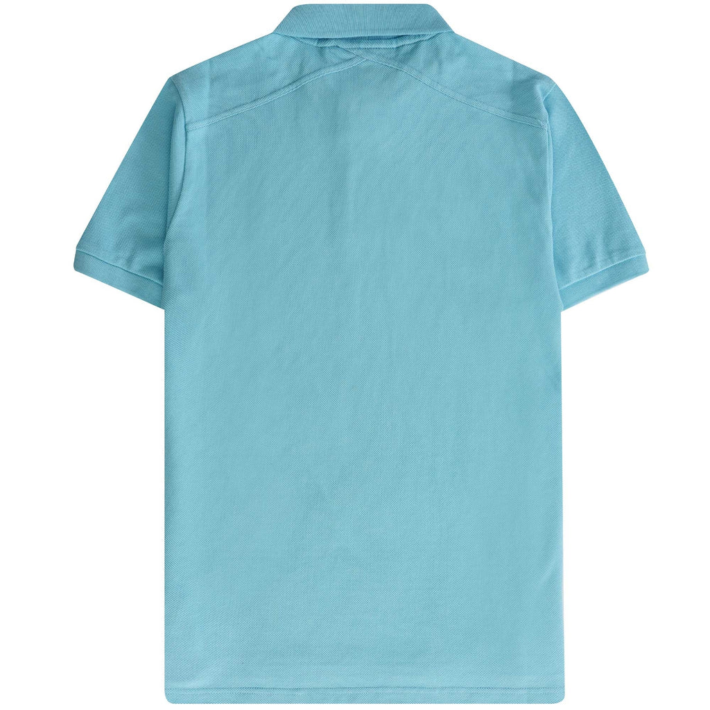 Ma Strum Short Sleeve Polo Shirt - Sea Blue