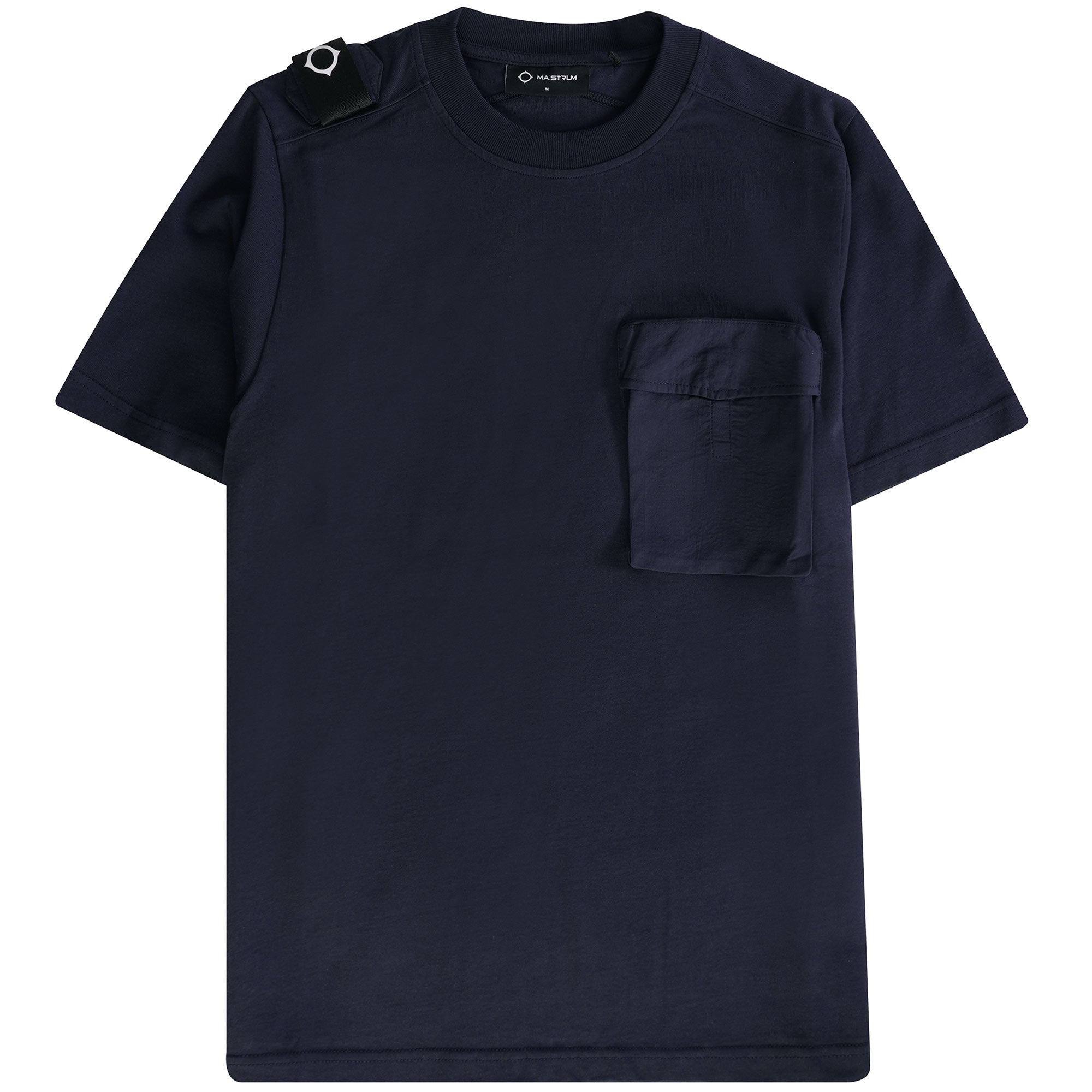 Ma Strum Cargo Pocket Tee - Ink Navy