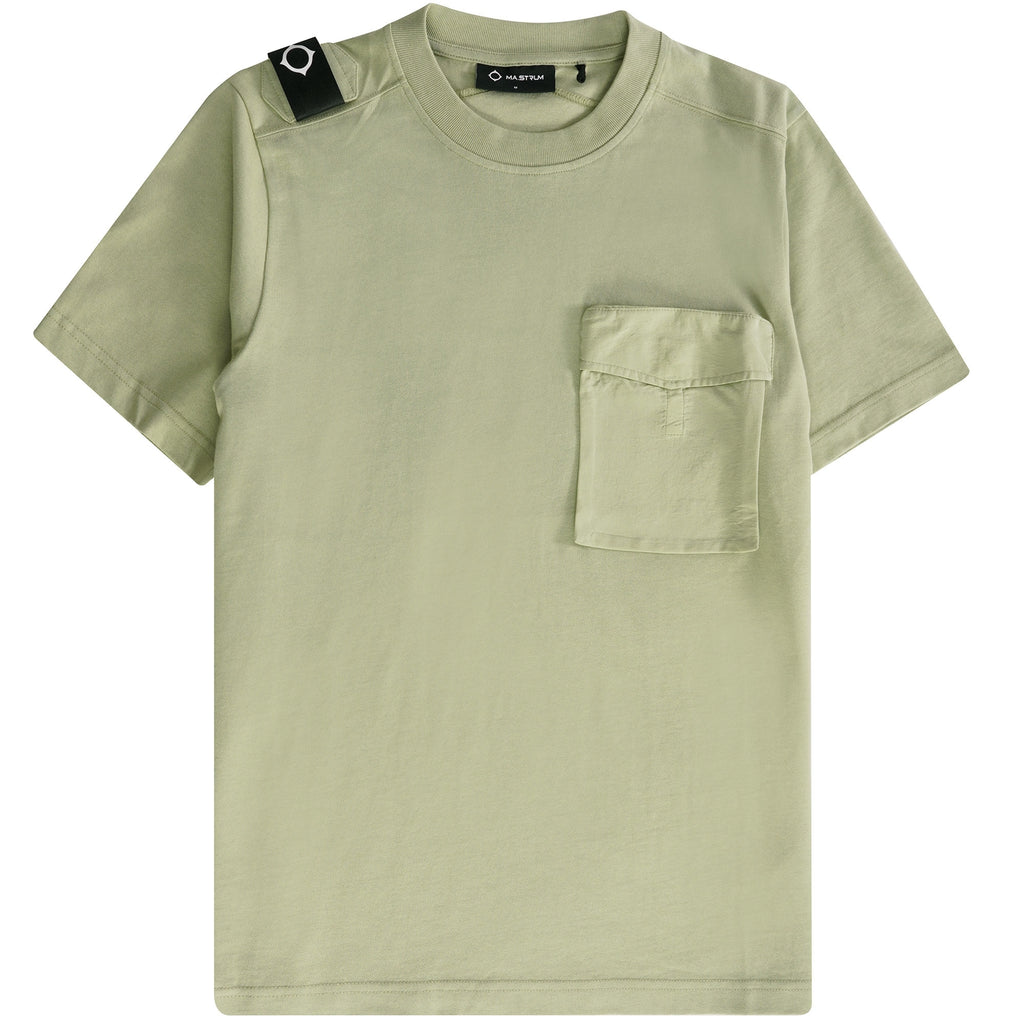 Ma Strum Cargo Pocket Tee - Tea