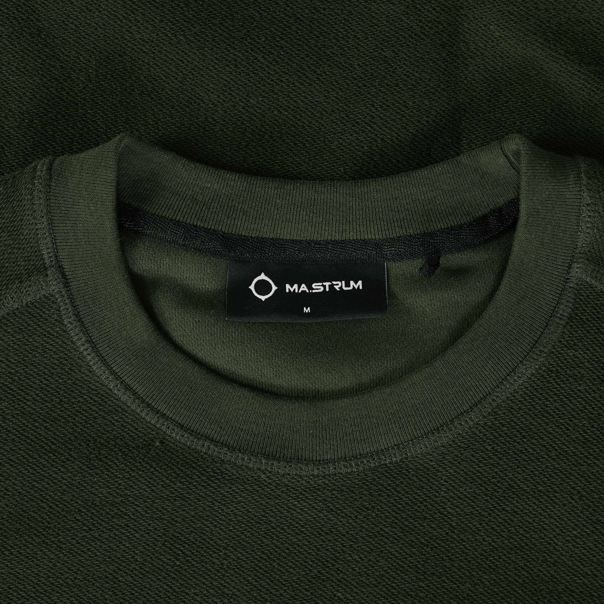Ma Strum Rev Loopback Crew Sweatshirt - Oil Slick