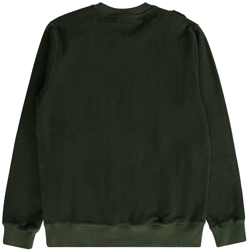 Ma Strum Rev Loopback Crew Sweatshirt - Oil Slick