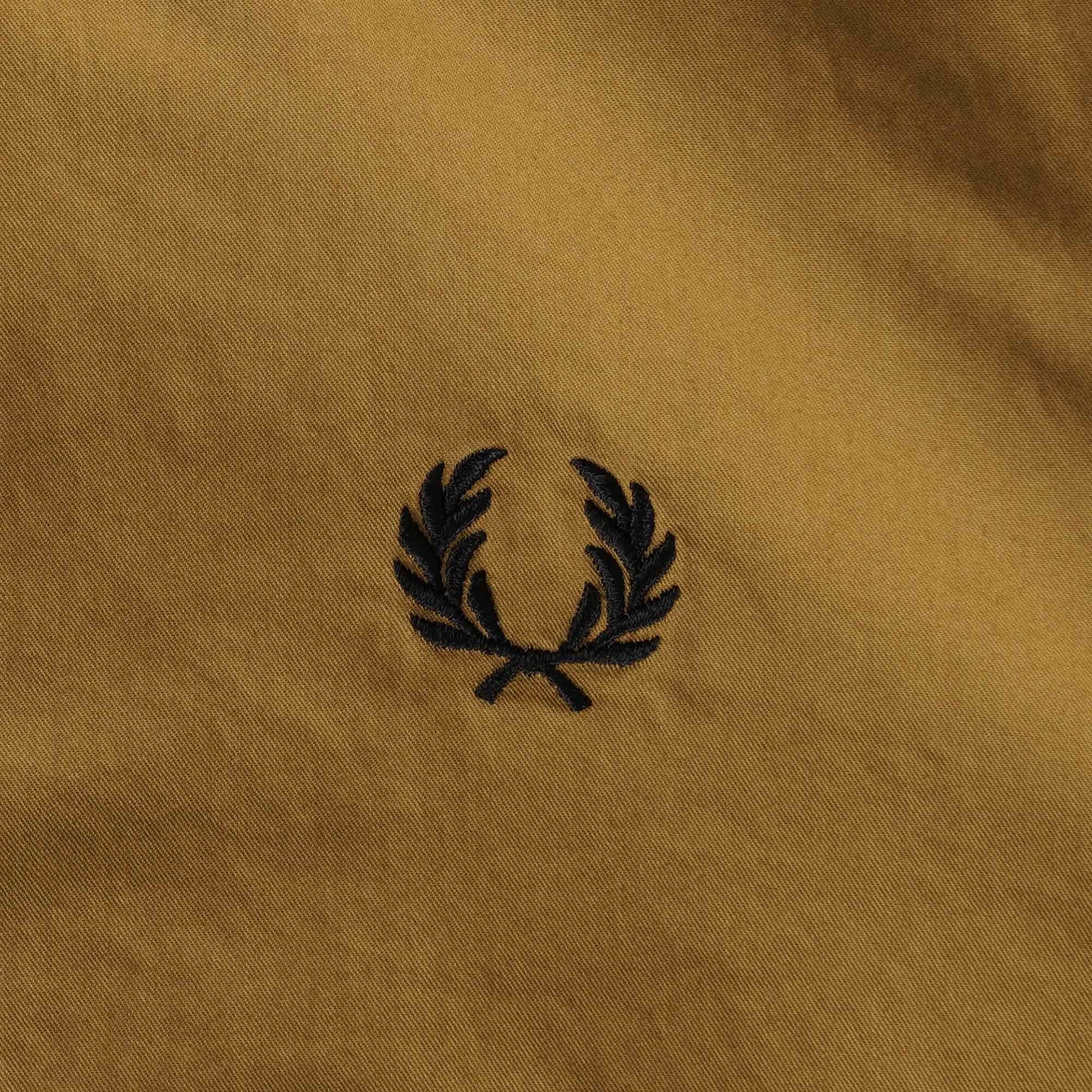 Fred Perry J3 Tennis Bomber Jacket - Dark Caramel