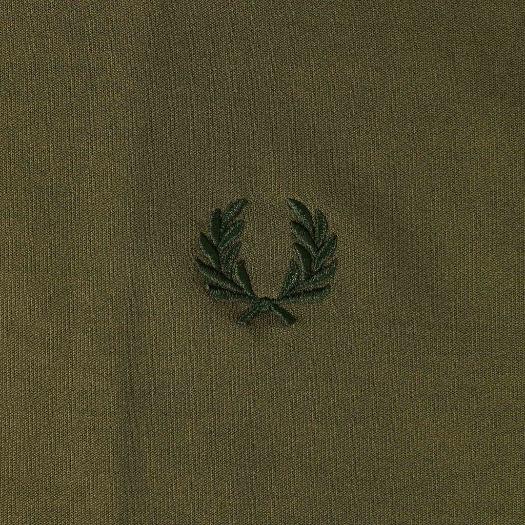 Fred Perry M5 Collared Zip Through Track Jacket - Uniform Green