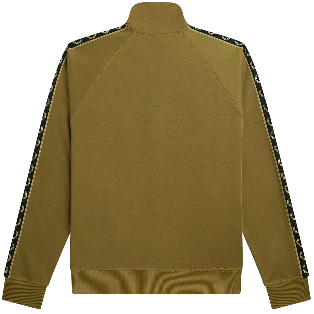 Fred Perry J5 Contrast Tape Track Jacket - Shaded Stone