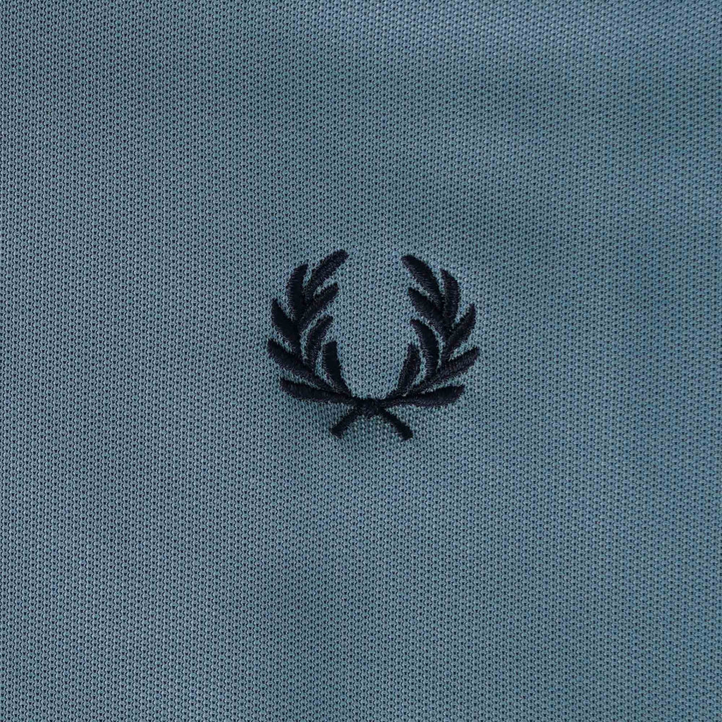 Fred Perry J5 Contrast Tape Track Jacket - Ash Blue