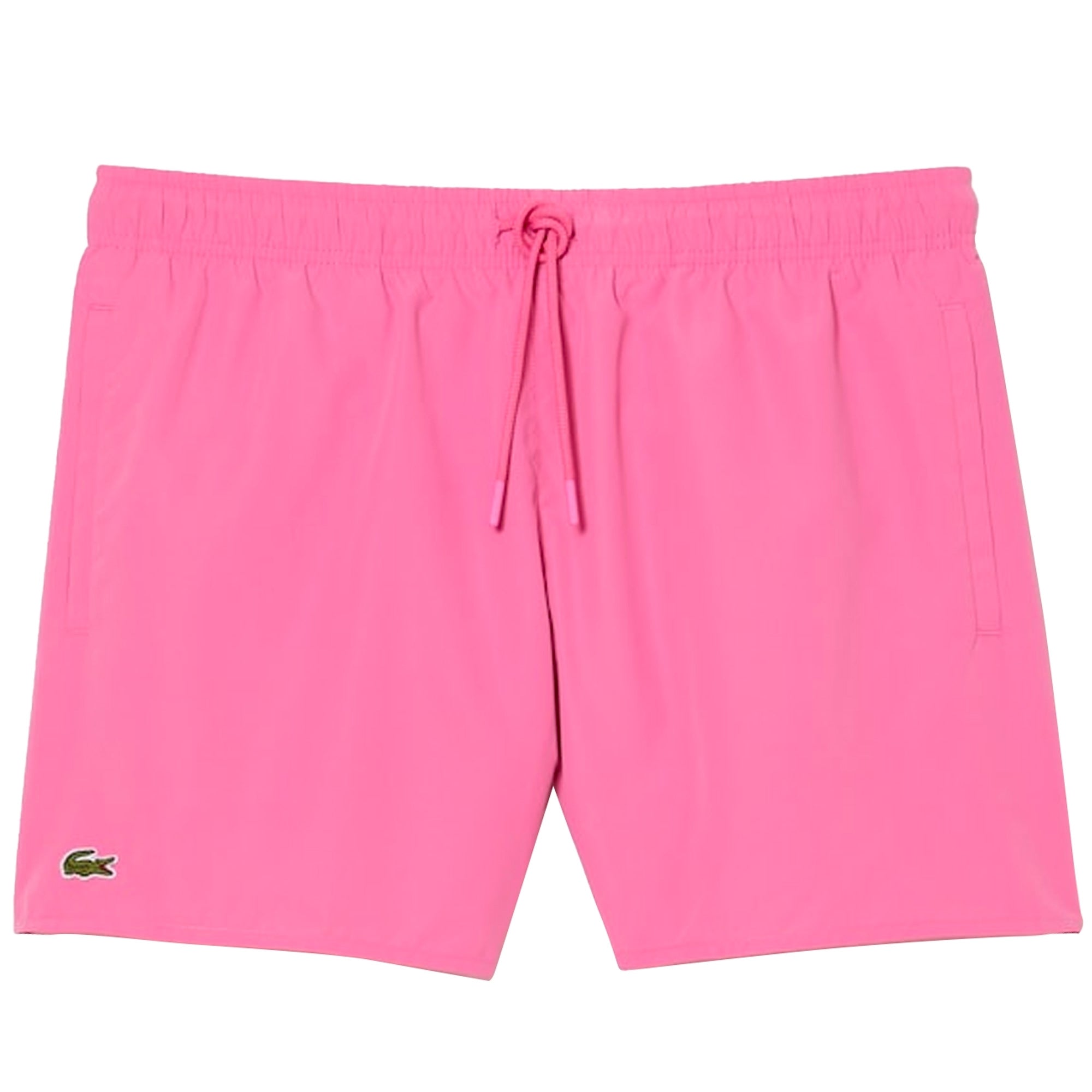Lacoste Quick-Dry Swim Shorts - Pink