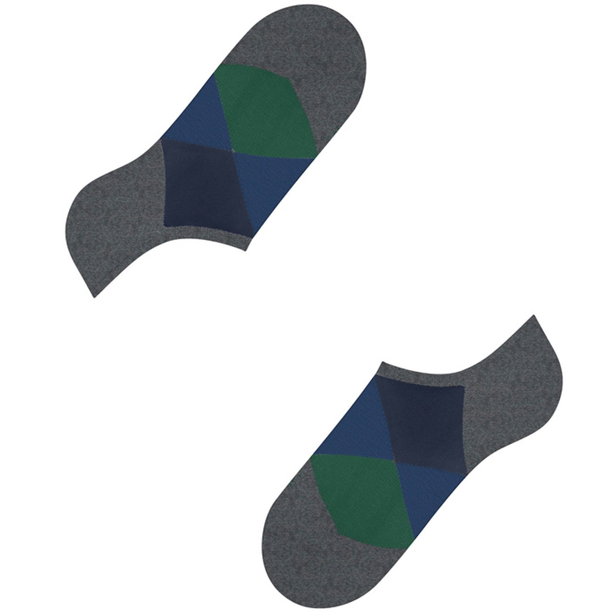 Burlington Socks Clyde Socks - Blue/Green