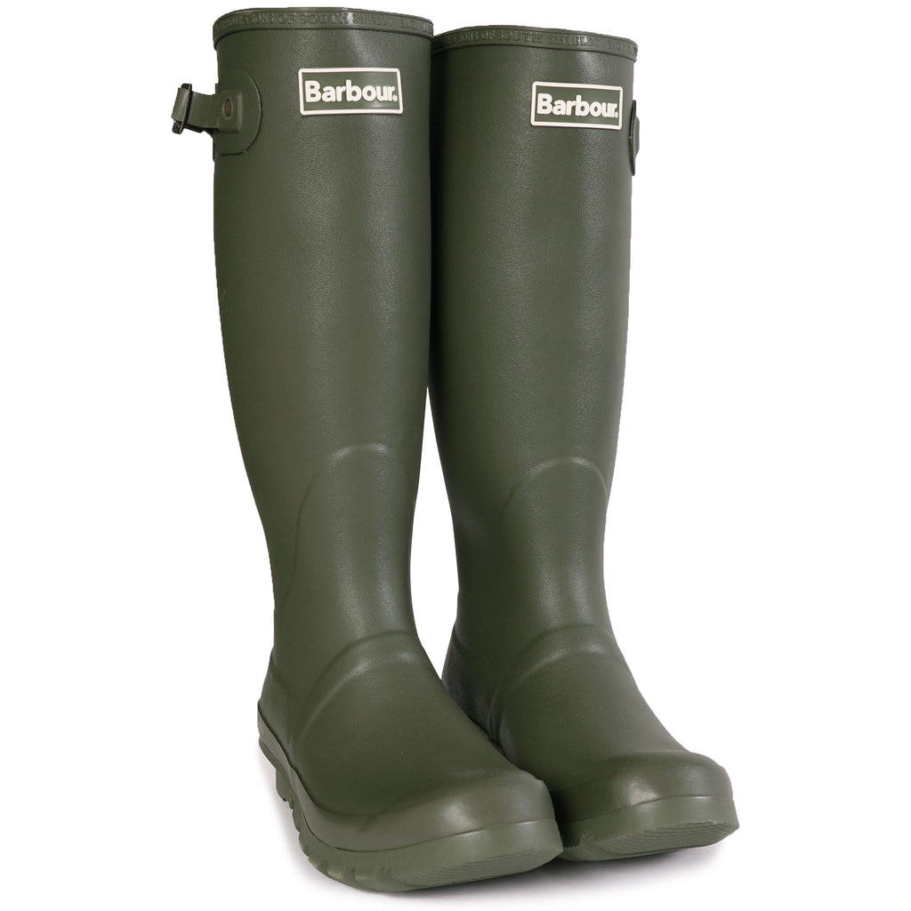 Barbour Bede Wellington Boots - Olive
