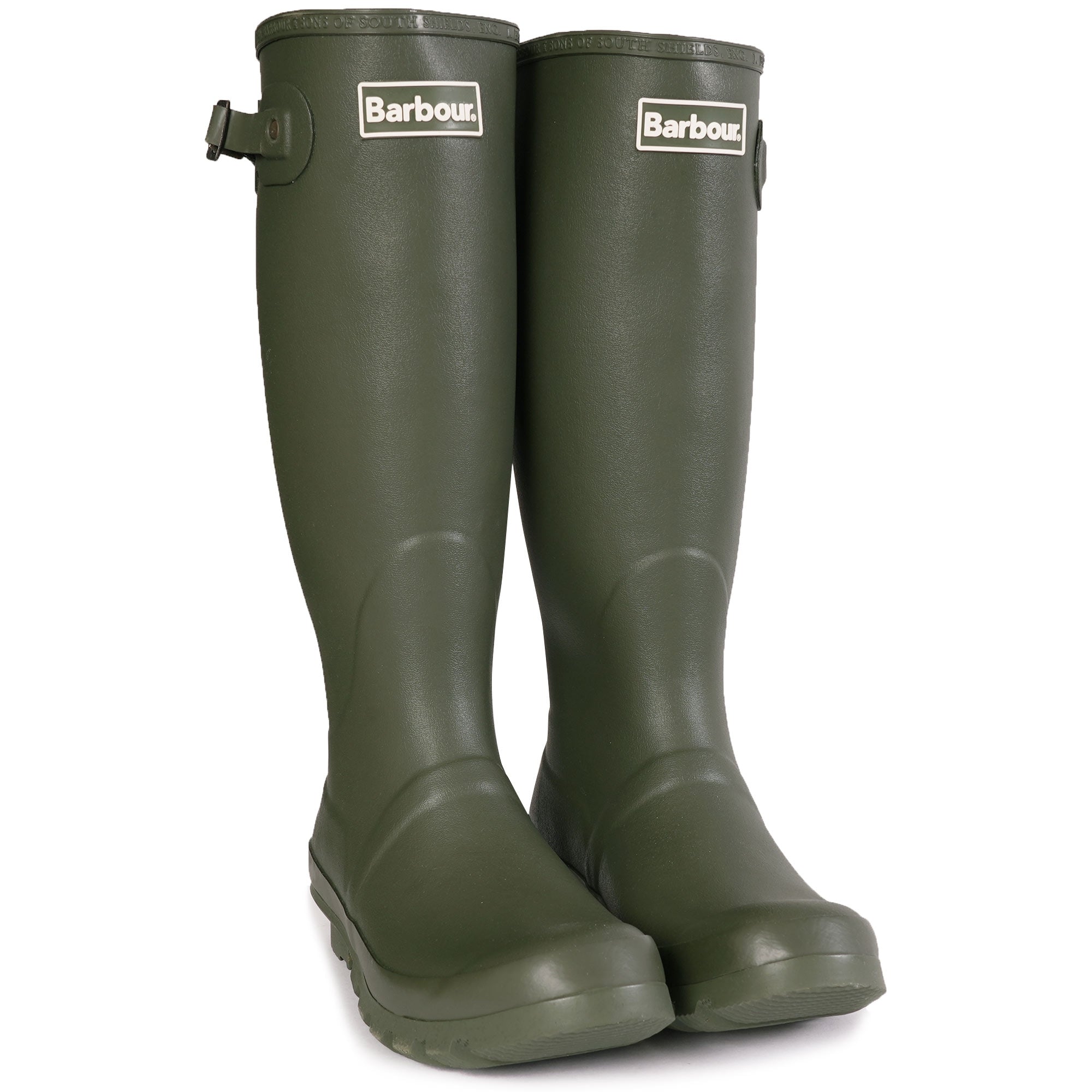 Barbour Bede Wellington Boots - Olive