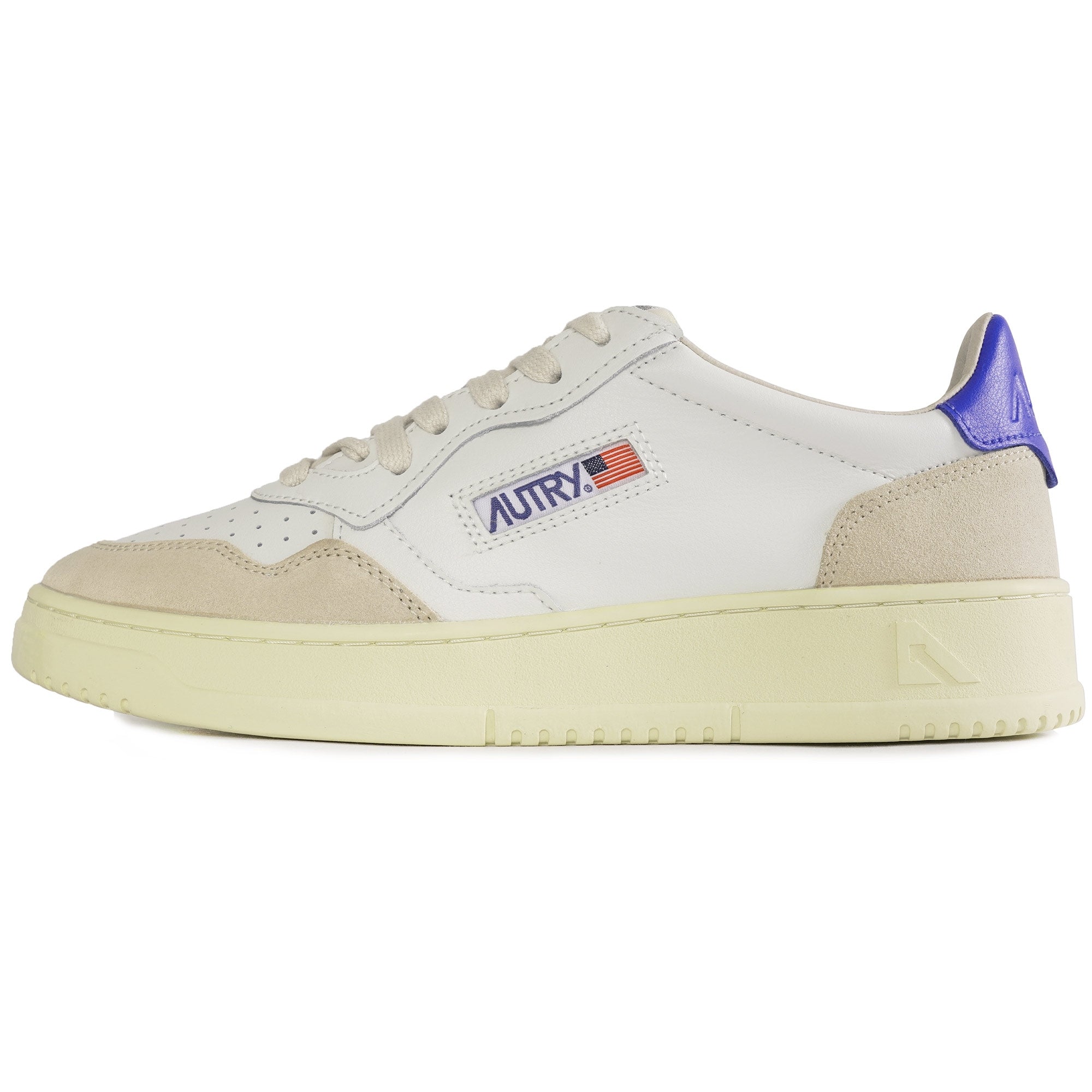 Medalist Low Sneakers - White/Pale Blue