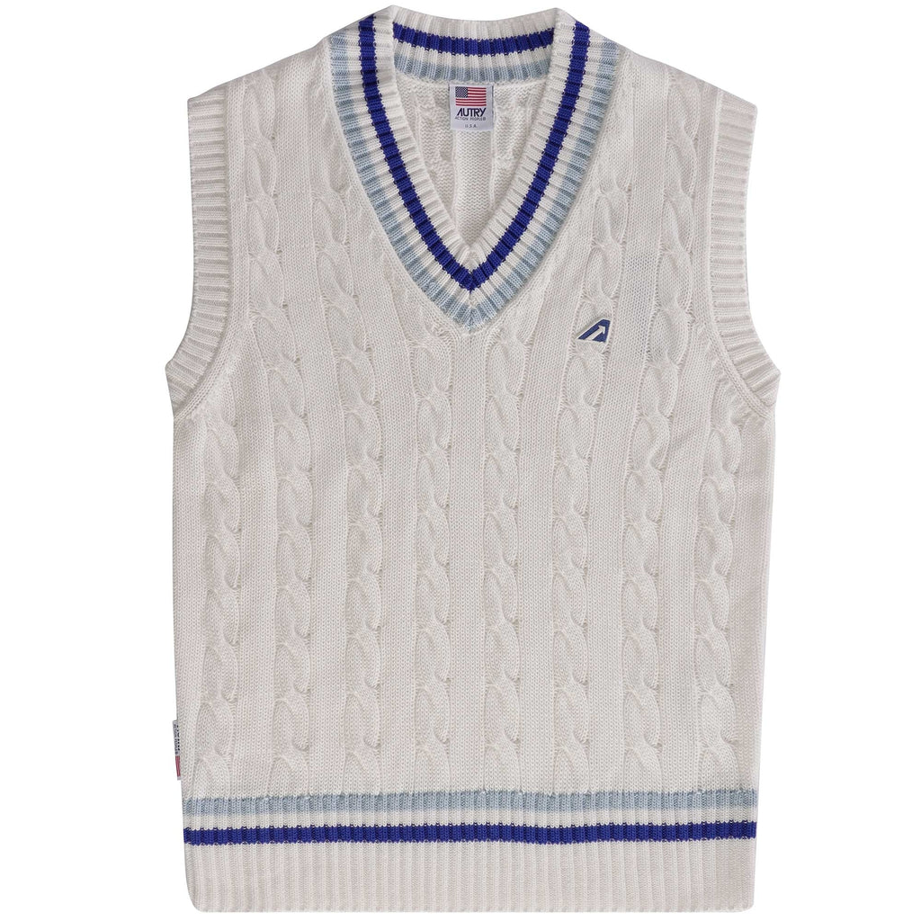 Autry Tennis Vest - White