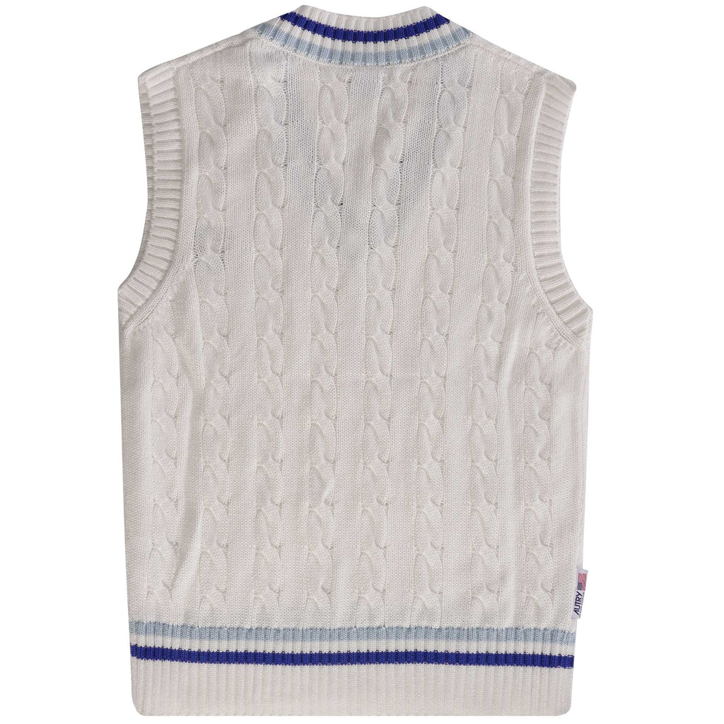Autry Tennis Vest - White