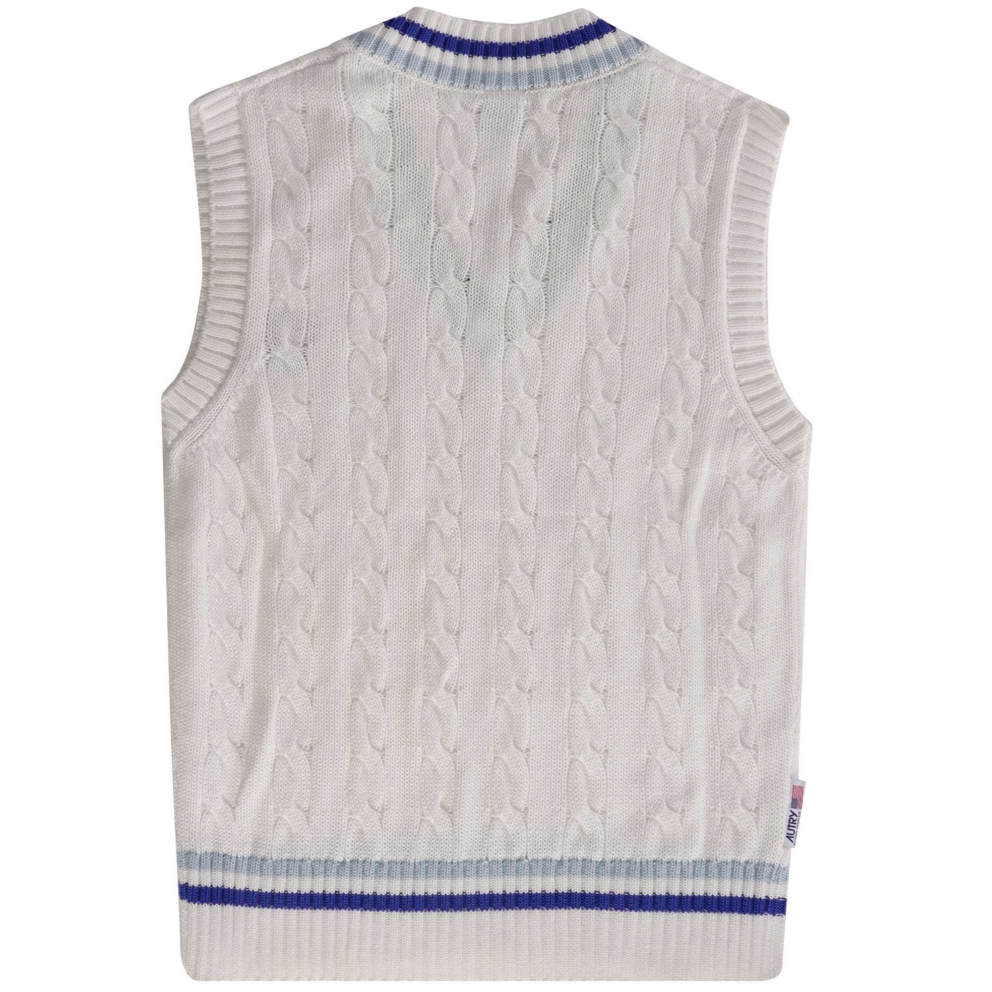 Autry Tennis Vest - White