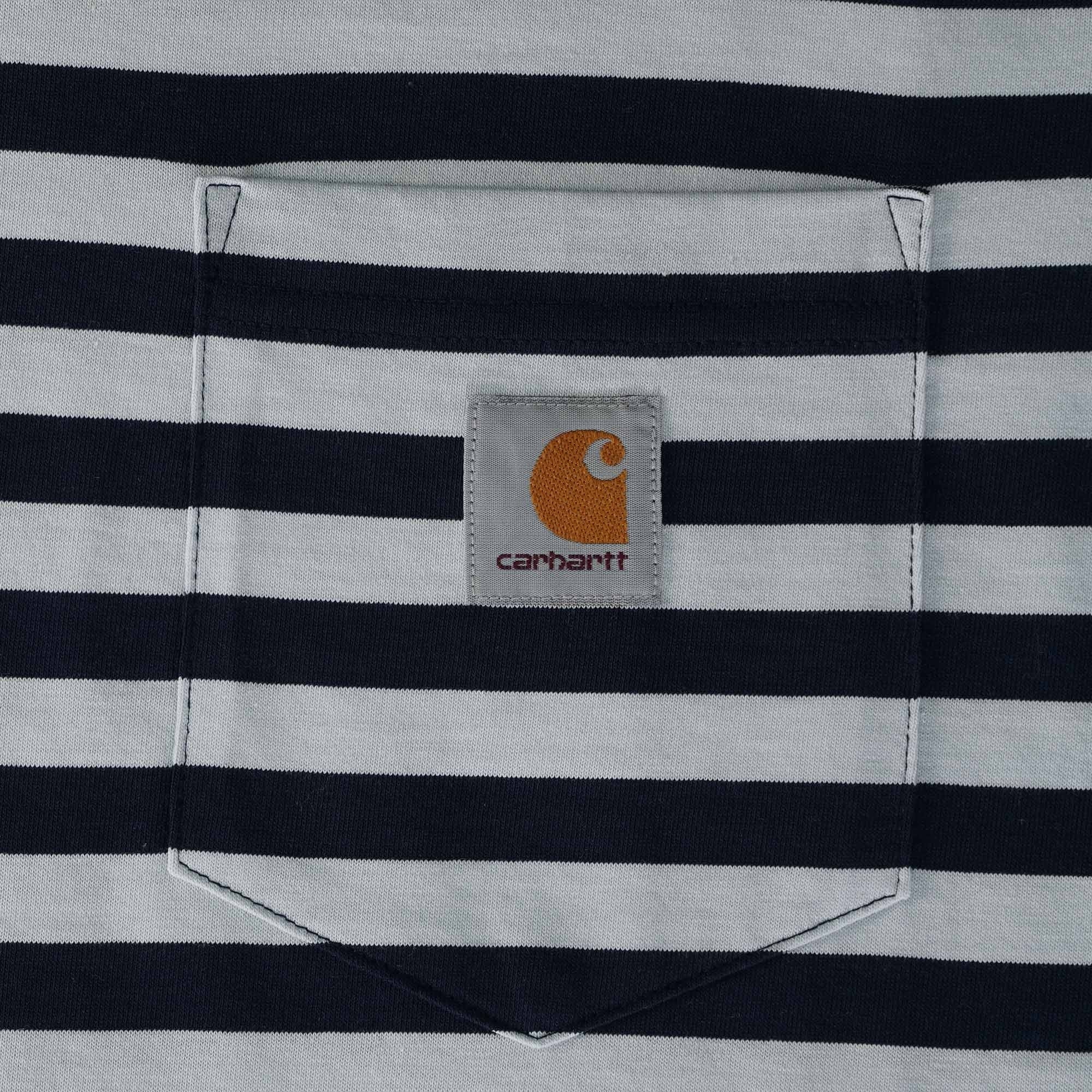 Carhartt WIP Short Sleeve Scotty Pocket T-Shirt - Atom Blue