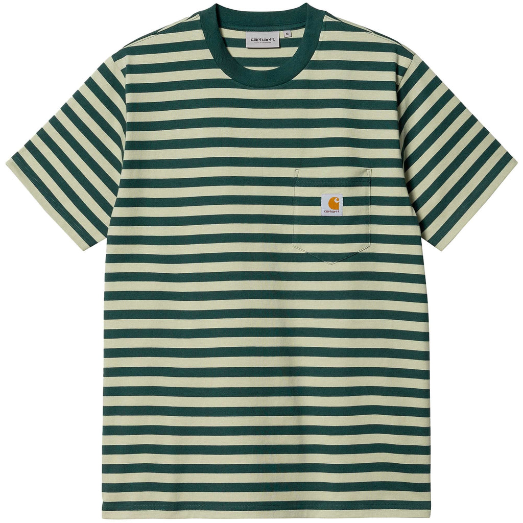Carhartt WIP Short Sleeve Scotty Pocket T-Shirt - Botanic